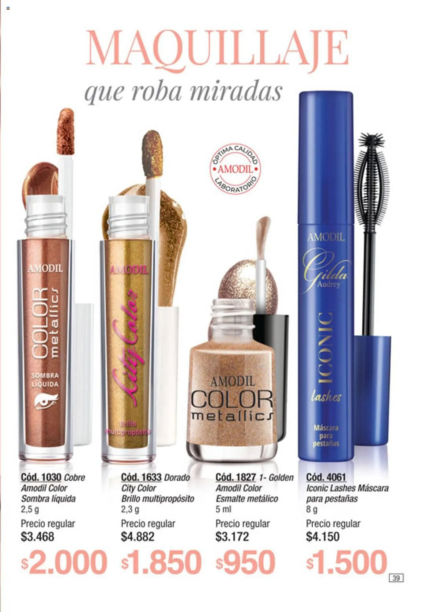 Ofertas de Catálogo Amodil 20 de septiembre al 3 de octubre 2023 - Página 39 del catálogo