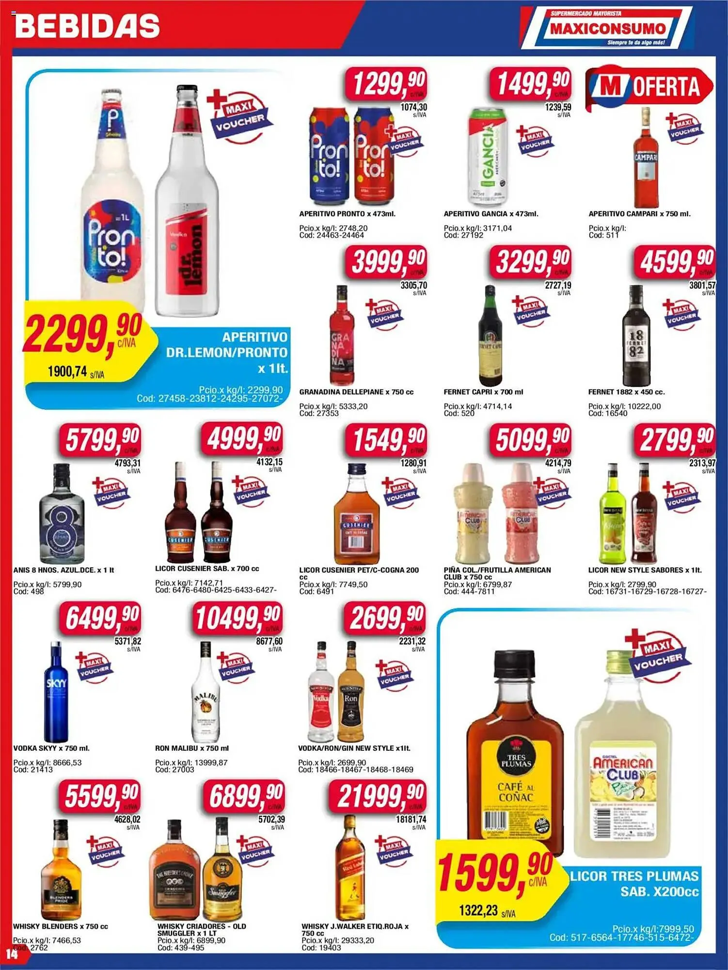 Ofertas de Catálogo Maxiconsumo 23 de junio al 30 de junio 2025 - Página 14 del catálogo