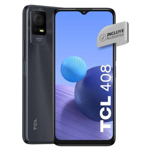 Celular TCL 408 6.6" 6/64GB Gravity Gray RVA
