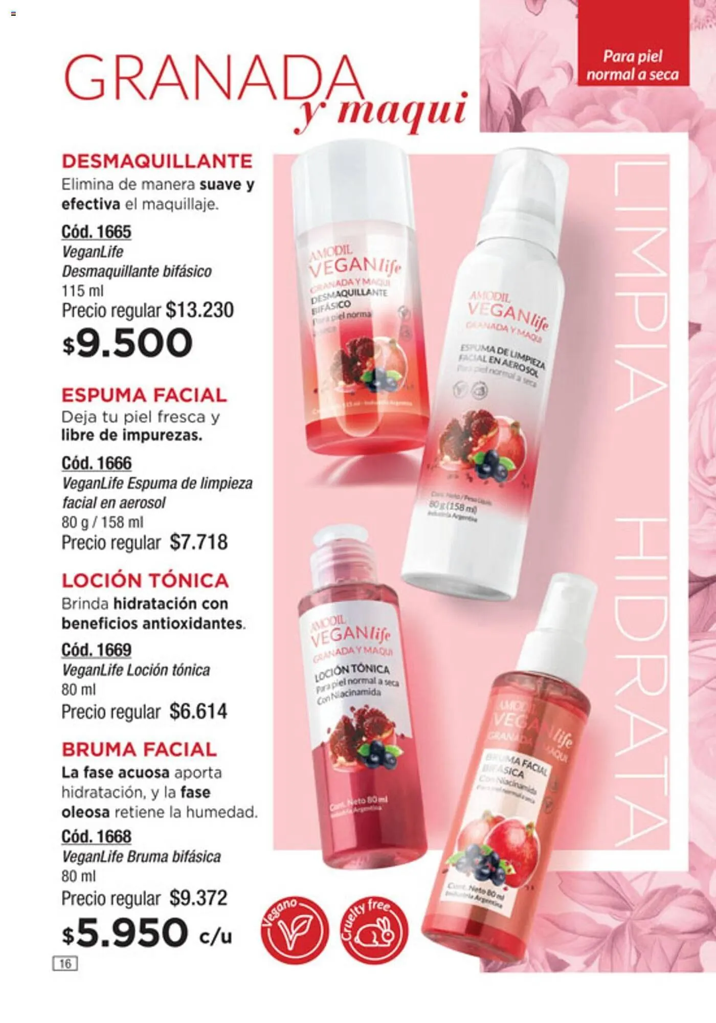 Ofertas de Catálogo Amodil 2 de octubre al 15 de octubre 2024 - Página 16 del catálogo