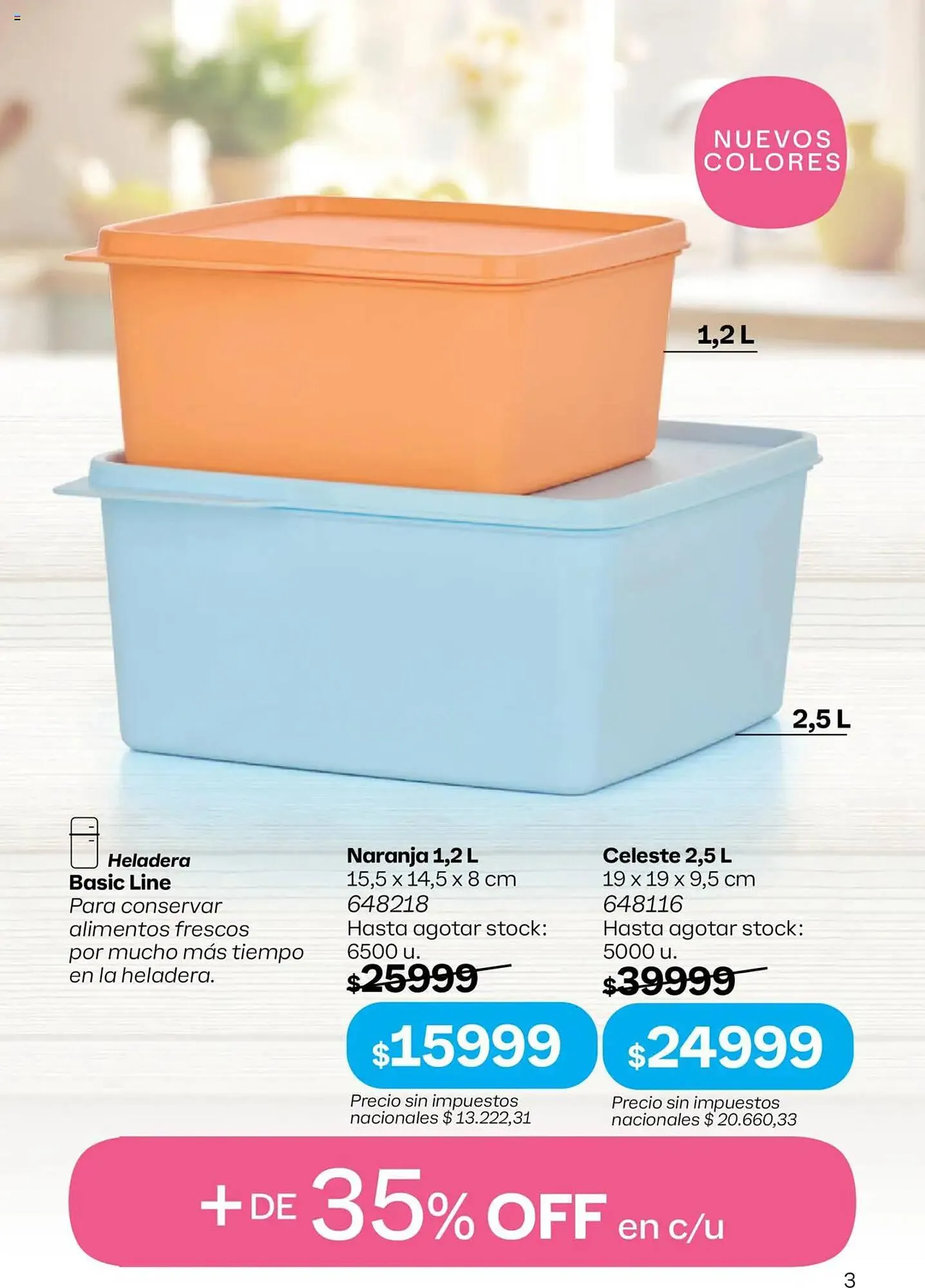 Ofertas de Catálogo Tupperware 23 de julio al 6 de agosto 2025 - Página 4 del catálogo