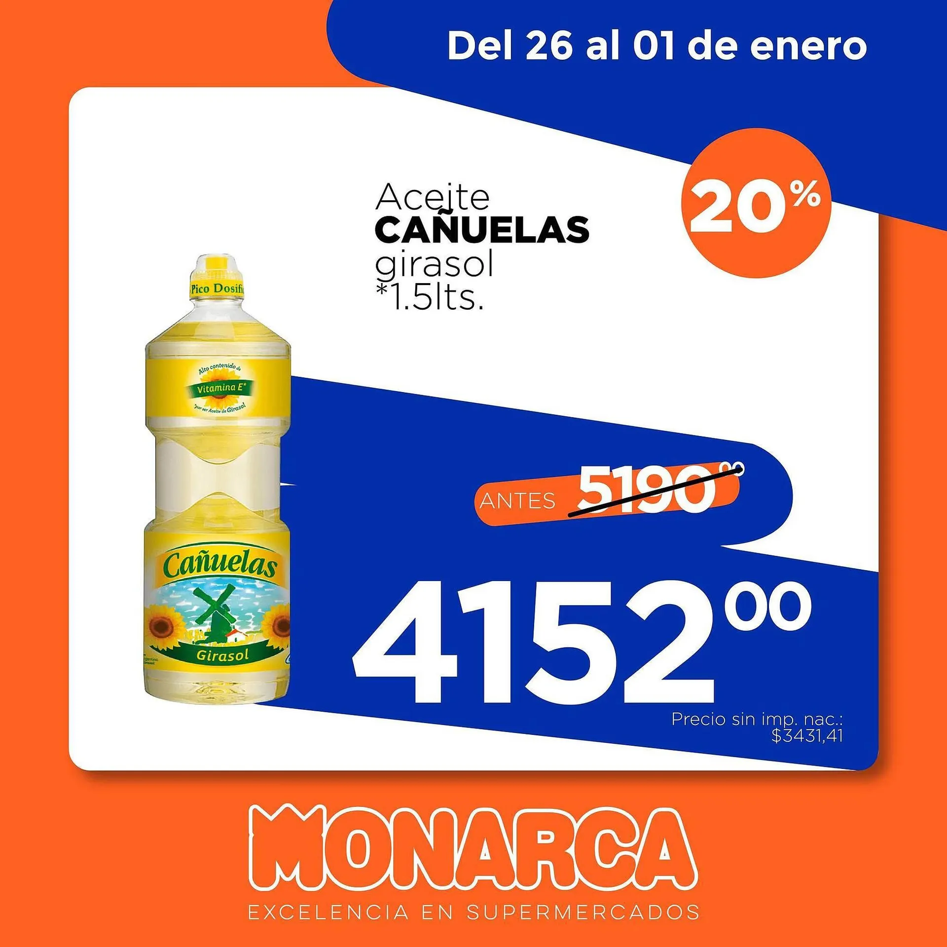 Ofertas de Catálogo Supermercados Monarca 27 de diciembre al 1 de enero 2026 - Página 2 del catálogo