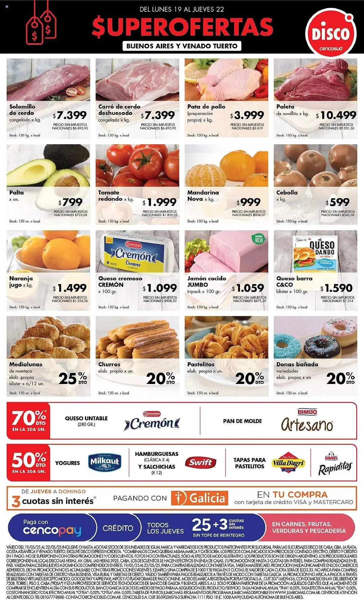 Ofertas de Catálogo Disco 19 de mayo al 22 de mayo 2025 - Página 1 del catálogo