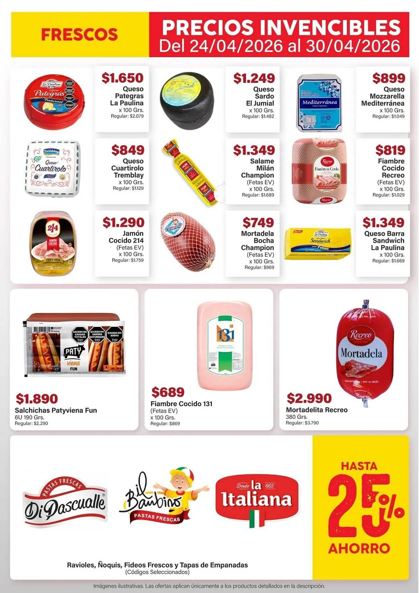 Ofertas de Catálogo Supermercados Aiello 30 de abril al 3 de mayo 2026 - Página 12 del catálogo