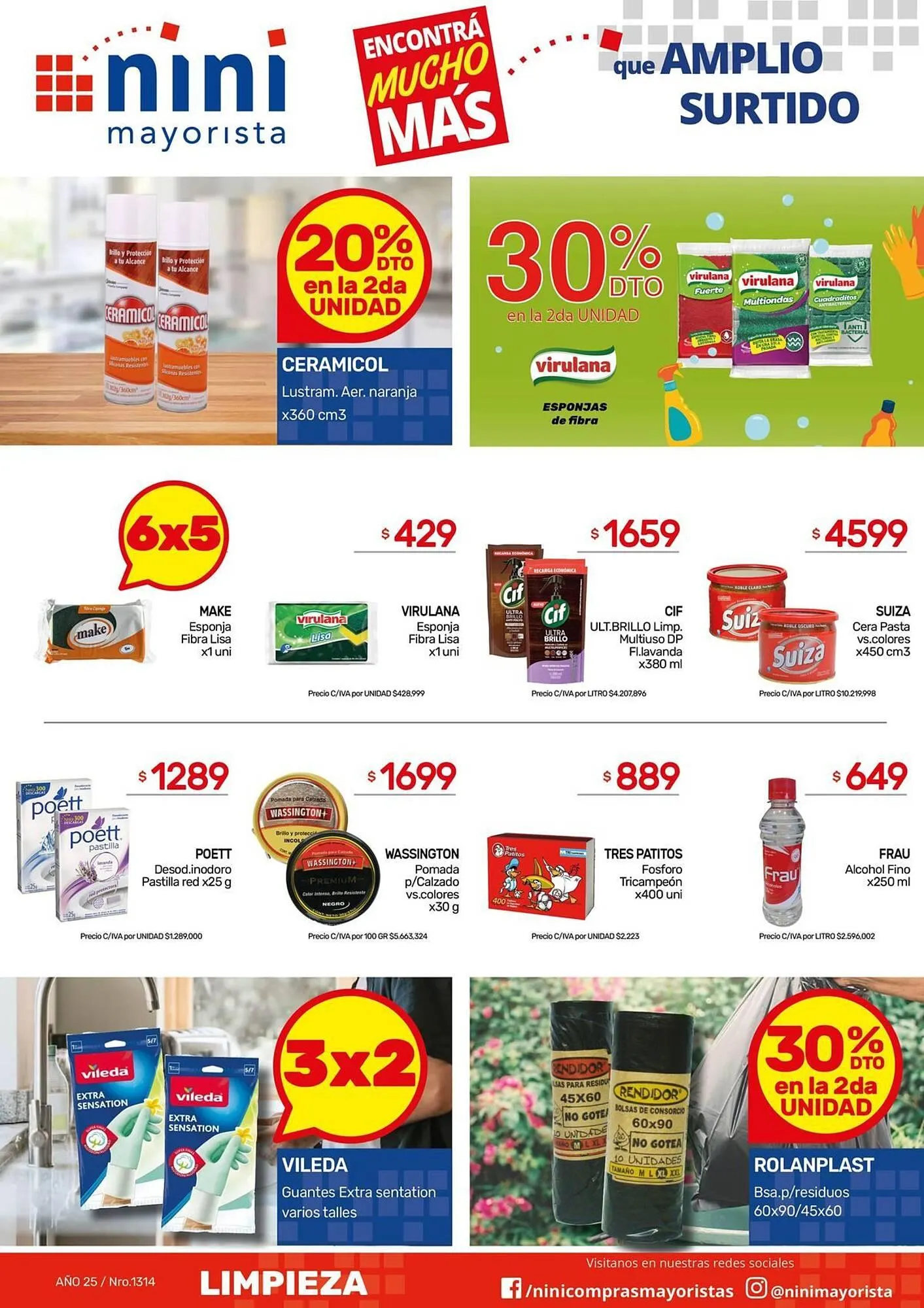 Ofertas de Catálogo Nini Mayorista 30 de junio al 6 de julio 2025 - Página 14 del catálogo