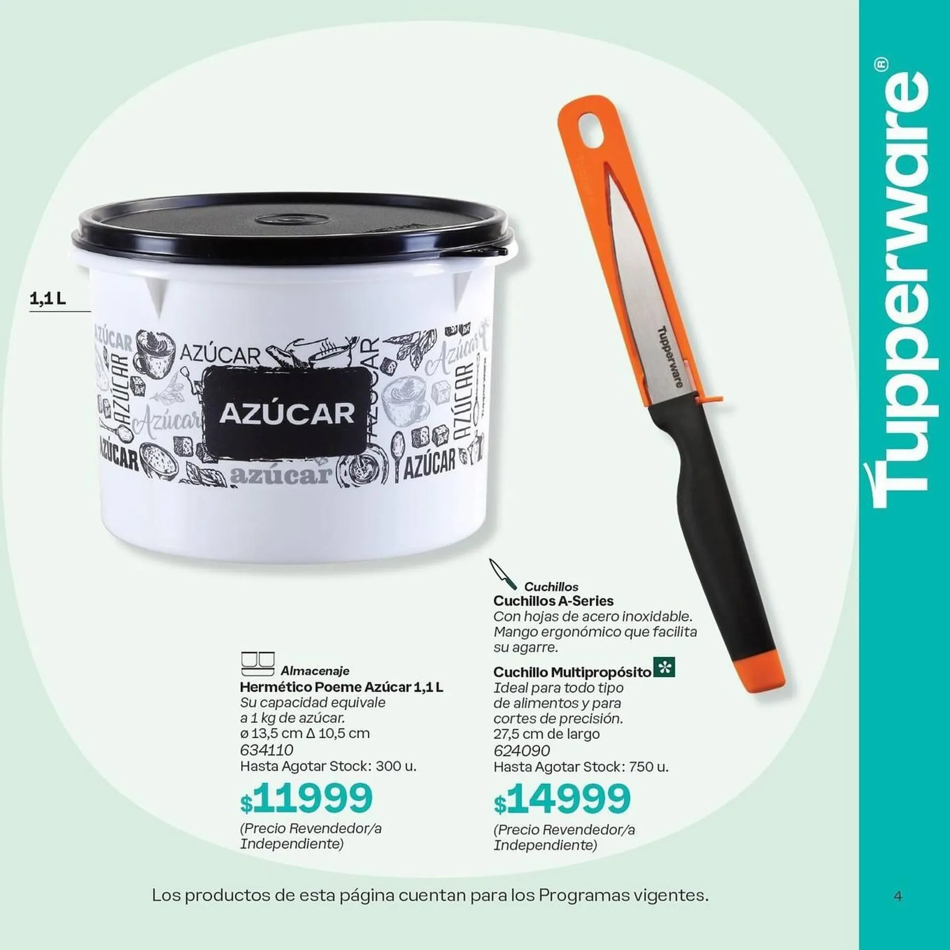 Ofertas de Catálogo Tupperware 28 de febrero al 31 de marzo 2025 - Página 4 del catálogo