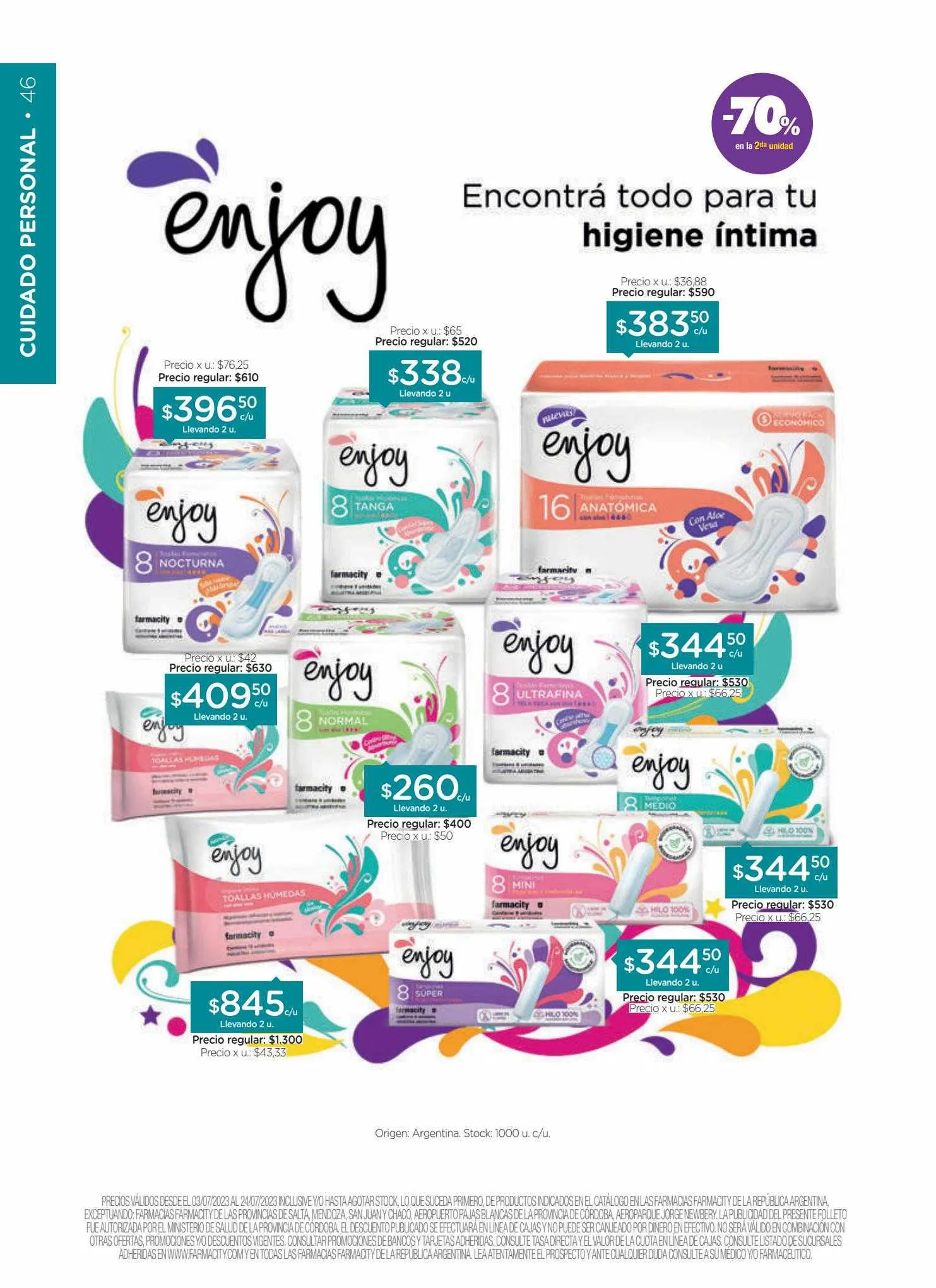 Ofertas de Catálogo Farmacity 7 de julio al 25 de julio 2023 - Página 45 del catálogo