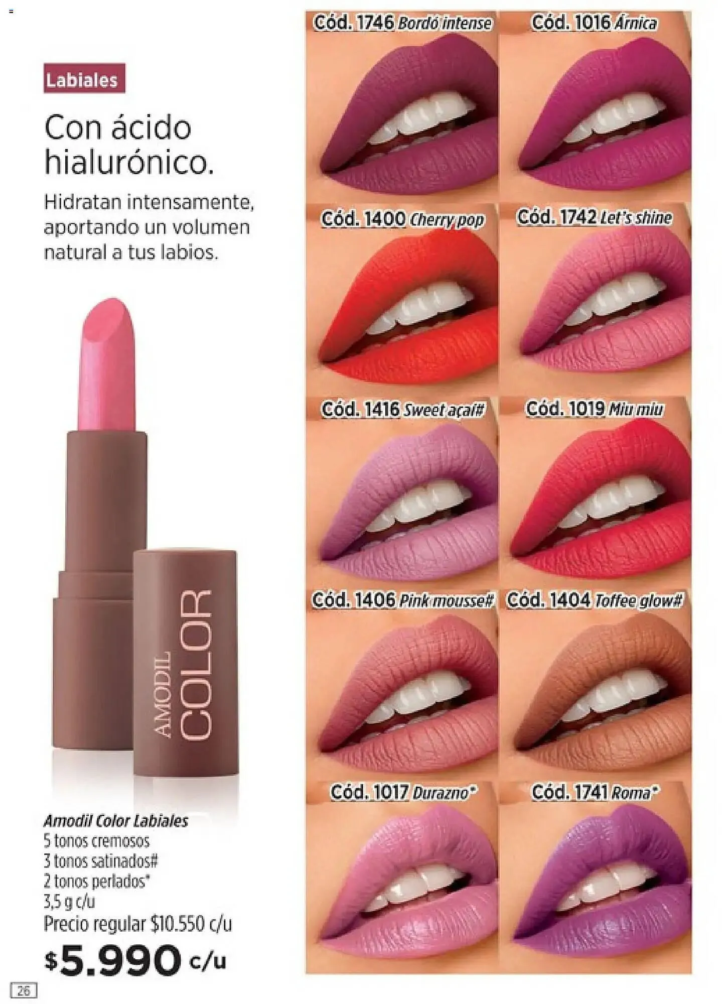 Ofertas de Catálogo Amodil 4 de marzo al 1 de abril 2026 - Página 26 del catálogo