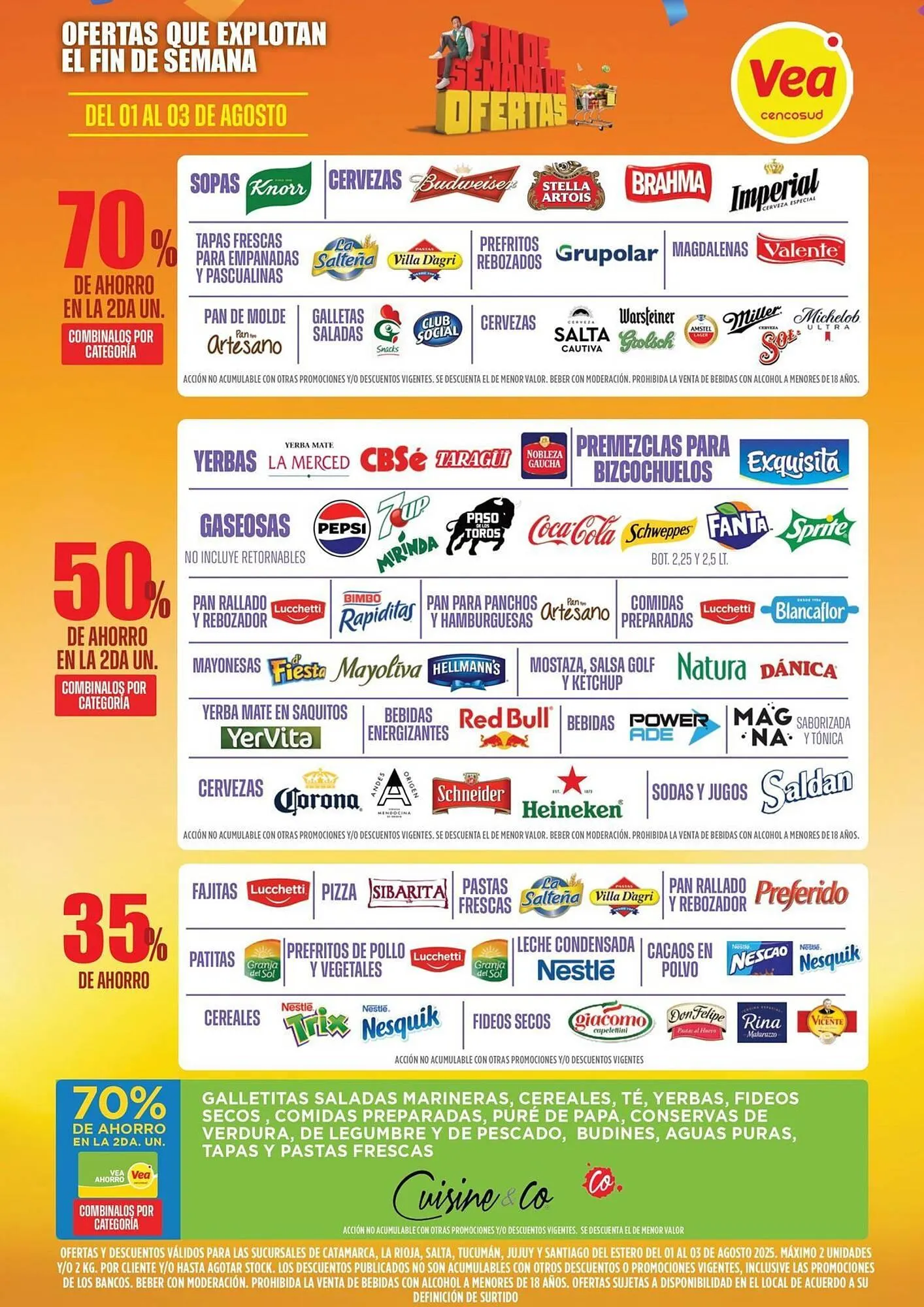 Ofertas de Catálogo Supermercados Vea 1 de agosto al 3 de agosto 2025 - Página 3 del catálogo