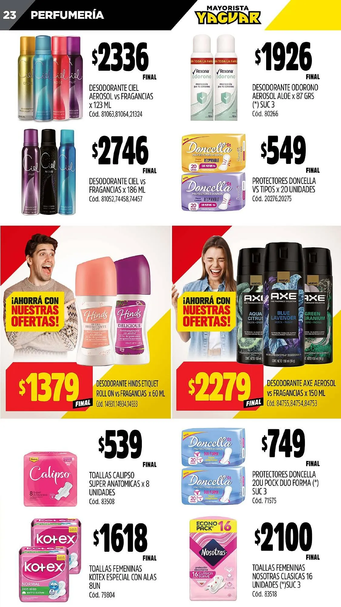 Ofertas de Catálogo Supermercados Yaguar 24 de marzo al 30 de marzo 2025 - Página 28 del catálogo