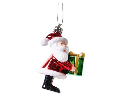 Colgante de árbol Santa con Regalo Cotidiana 8 cm