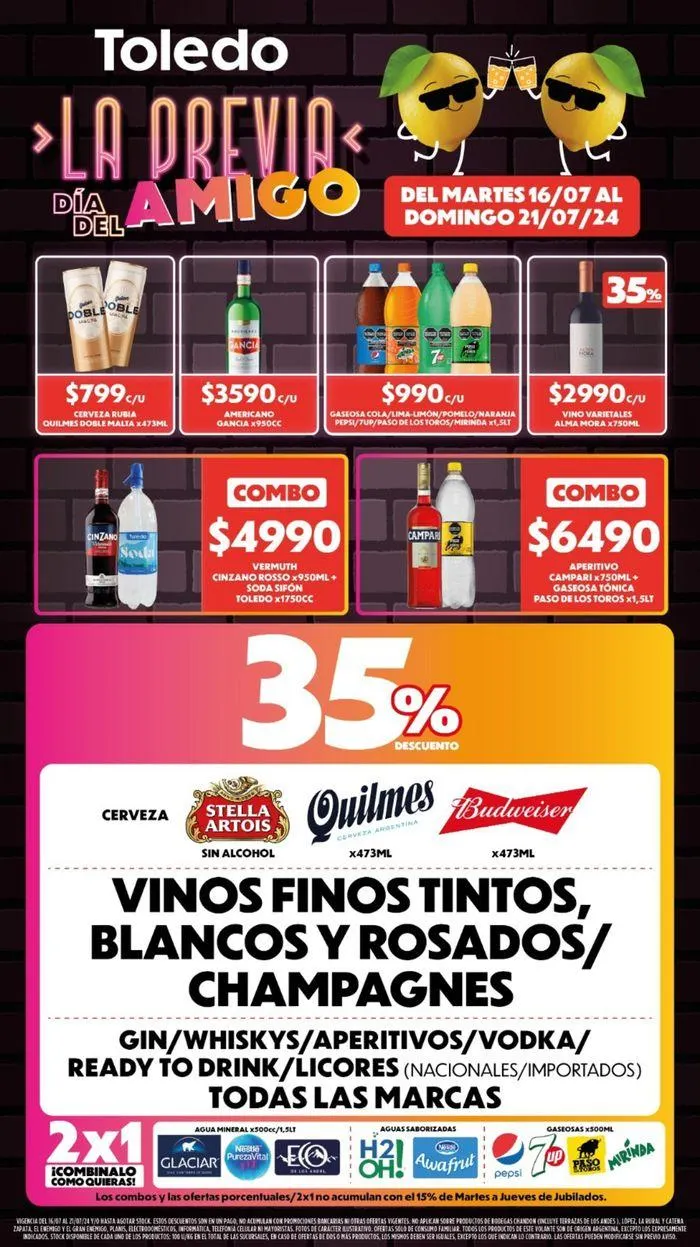 Ofertas de Catálogo Supermercados Toledo 16 de julio al 21 de julio 2024 - Página 8 del catálogo