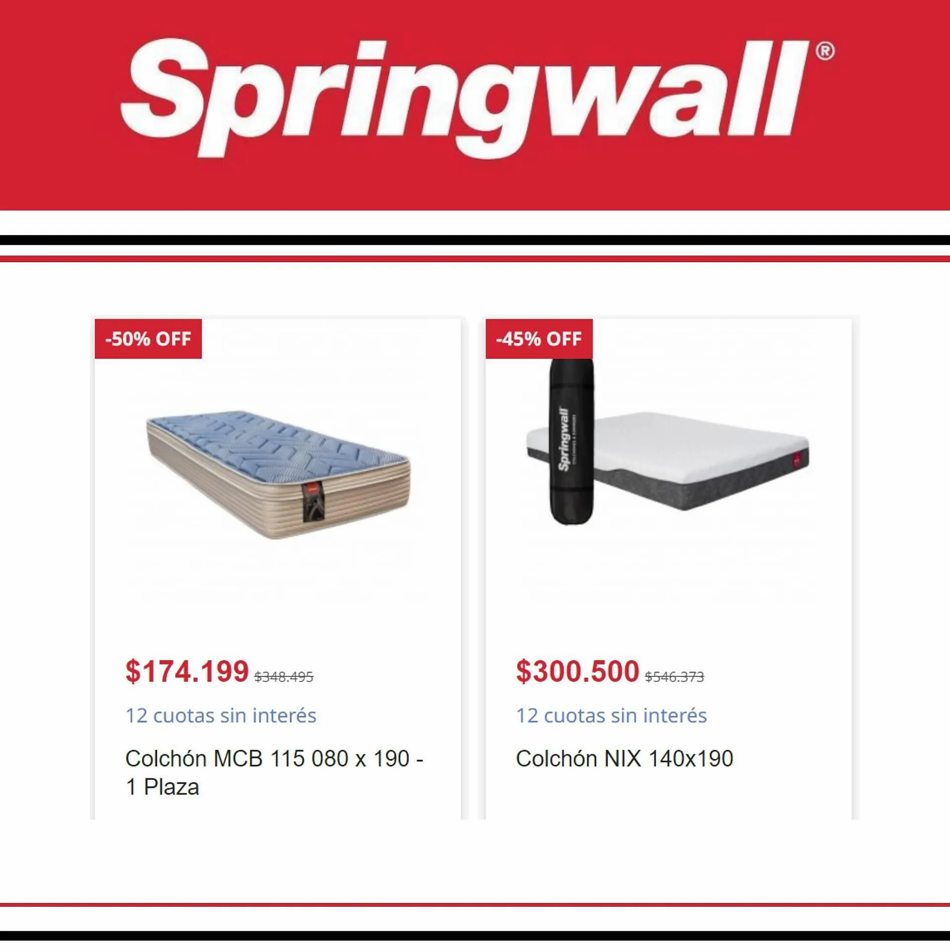 Ofertas de Catálogo Springwall 8 de septiembre al 15 de octubre 2023 - Página 2 del catálogo