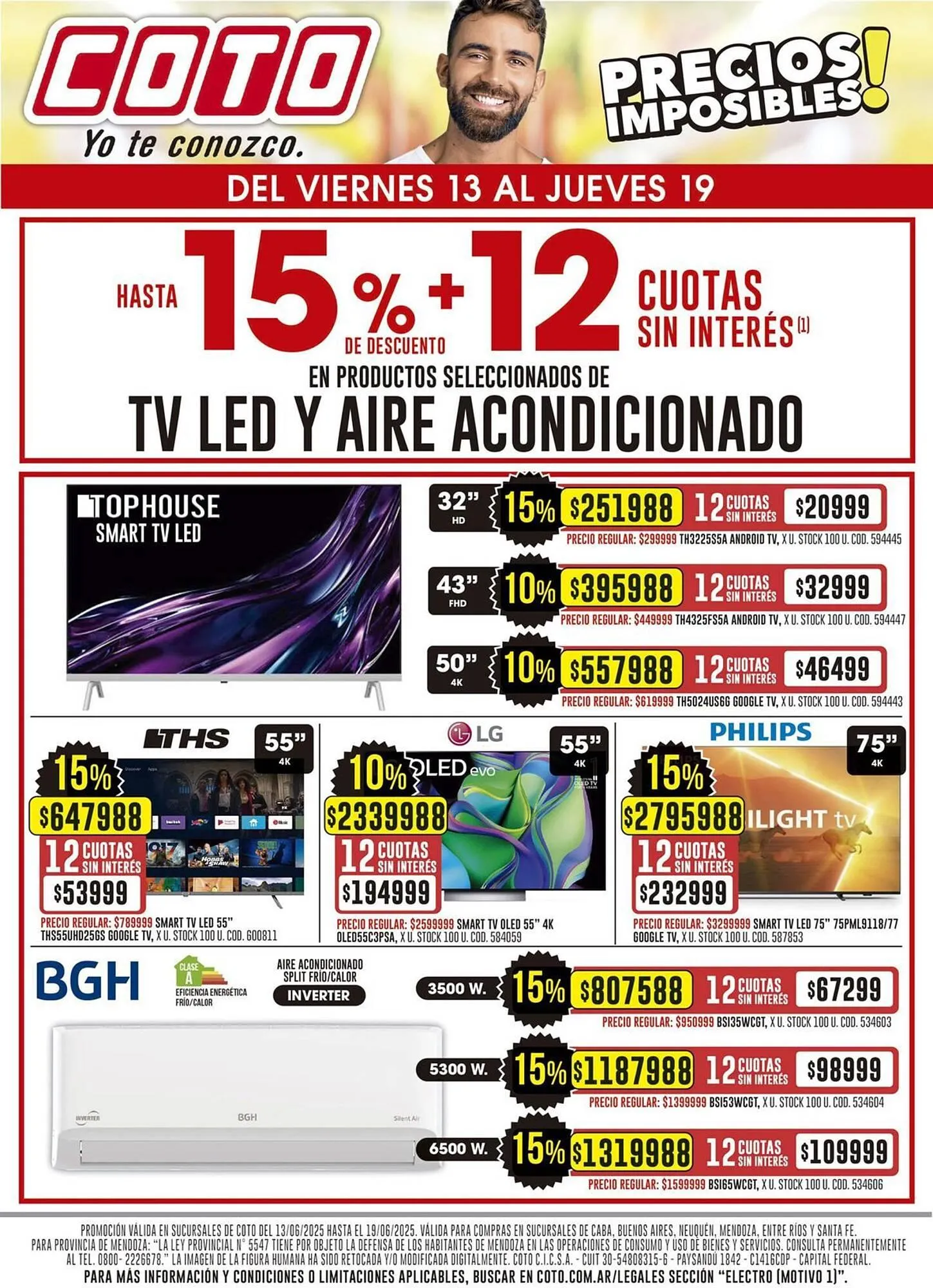 Ofertas de Catálogo Coto 13 de junio al 19 de junio 2025 - Página 1 del catálogo