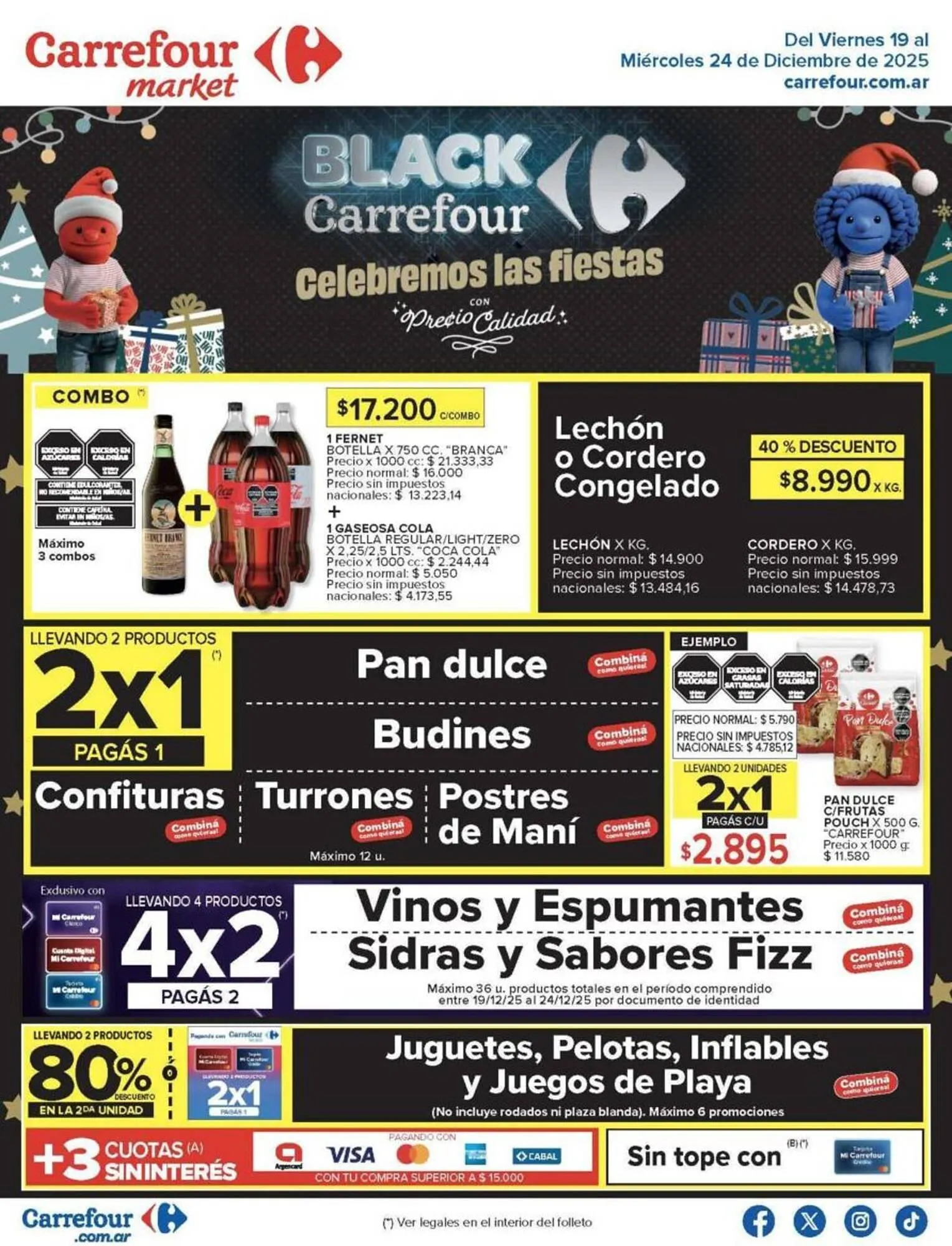 Ofertas de Folleto Carrefour Market 19 de diciembre al 25 de diciembre 2025 - Página 1 del catálogo