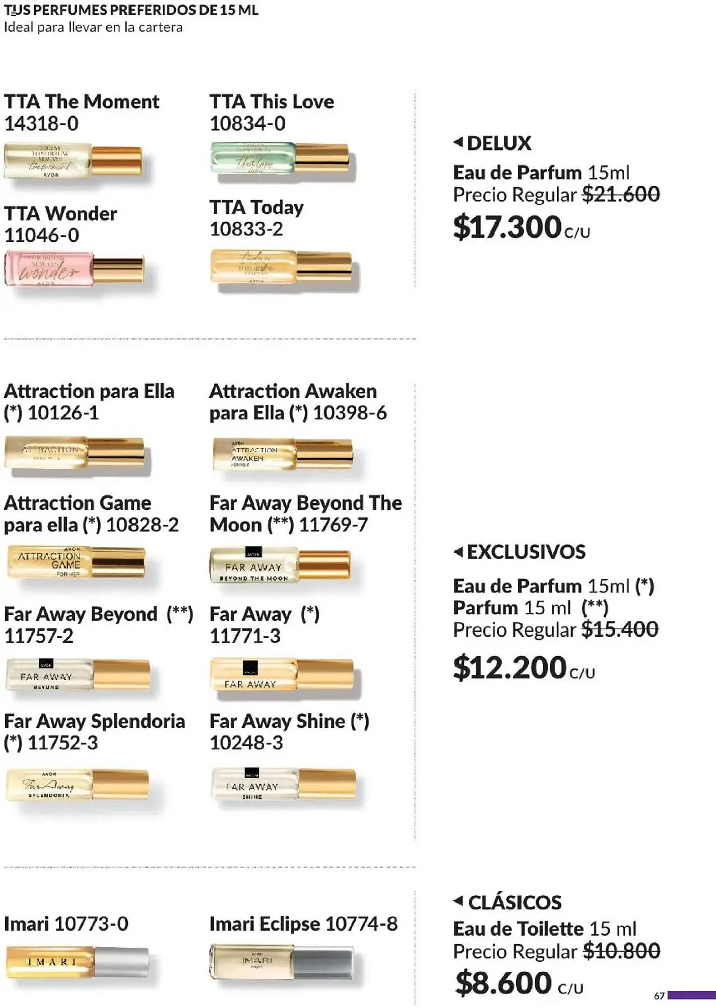 Ofertas de Catálogo Avon 29 de abril al 30 de junio 2025 - Página 67 del catálogo