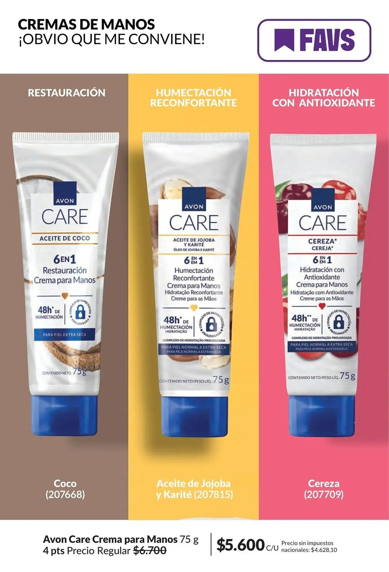 Ofertas de Catálogo Avon 1 de agosto al 31 de agosto 2026 - Página 138 del catálogo