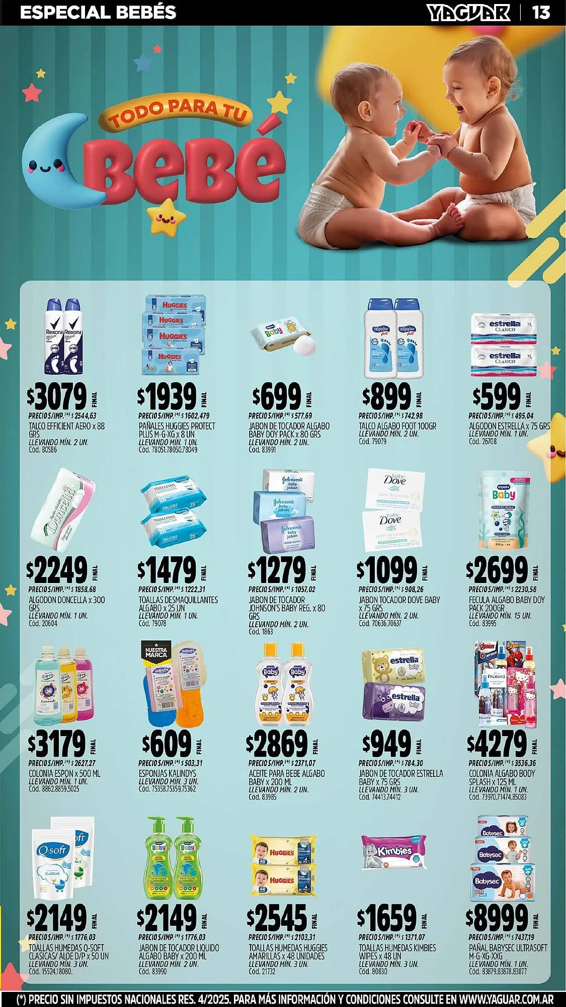 Ofertas de Catálogo Supermercados Yaguar 21 de julio al 28 de julio 2025 - Página 15 del catálogo