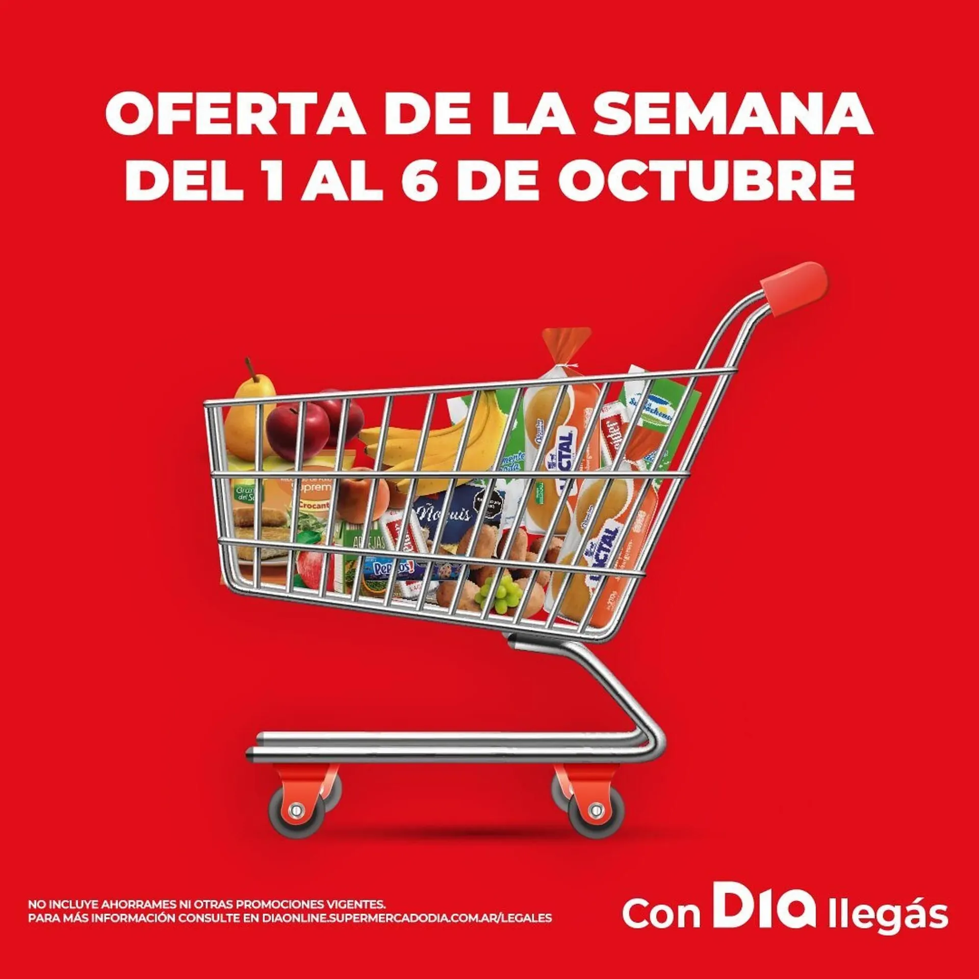 Ofertas de Folleto Supermercados DIA 1 de octubre al 6 de octubre 2025 - Página 1 del catálogo