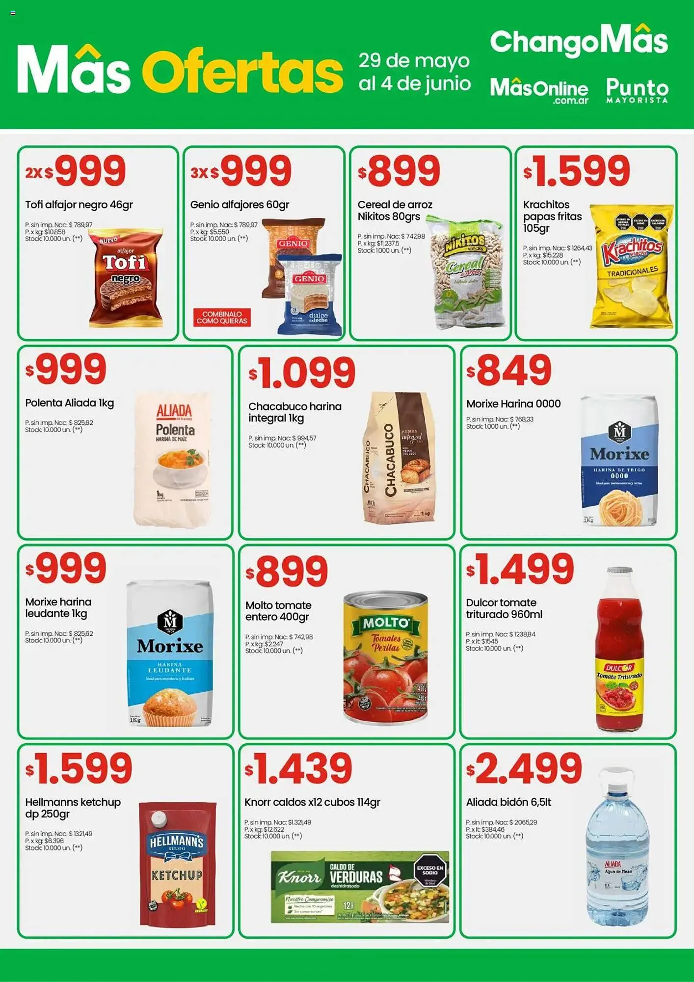 Ofertas de Catálogo Changomas 29 de mayo al 5 de junio 2025 - Página 4 del catálogo