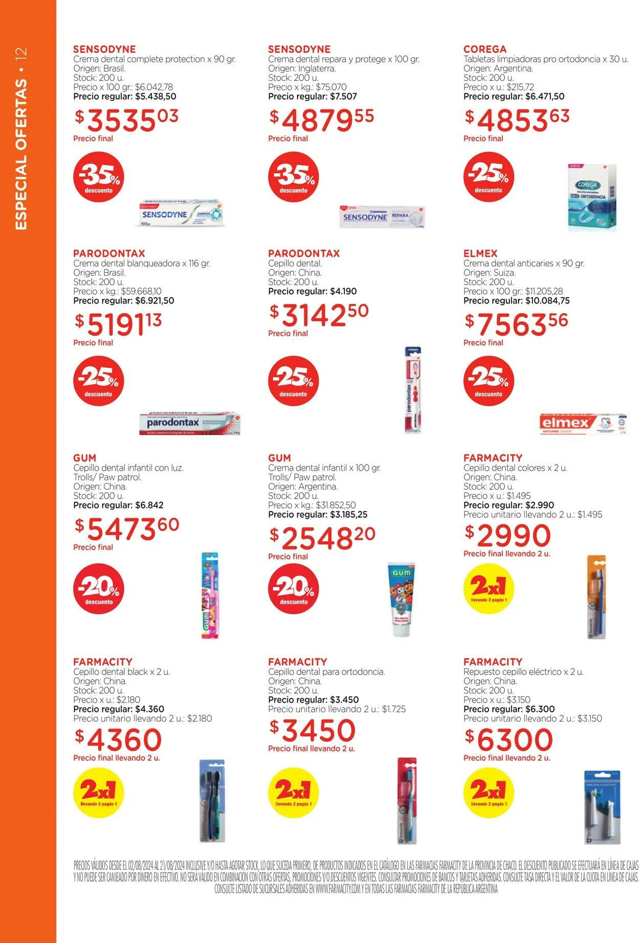 Ofertas de Farmacity 1 de agosto al 31 de agosto 2024 - Página 12 del catálogo