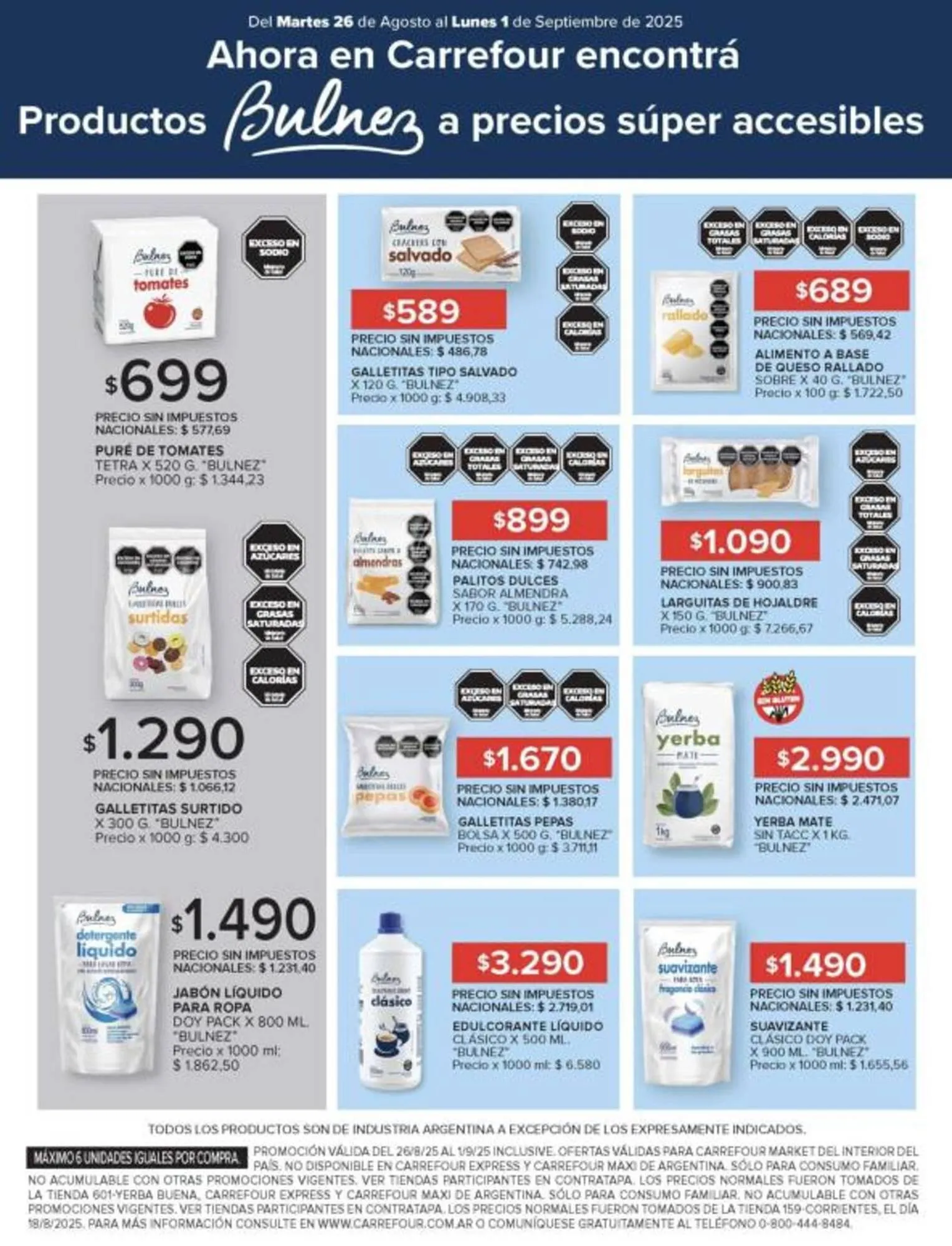 Ofertas de Catálogo Carrefour 26 de agosto al 1 de septiembre 2025 - Página 44 del catálogo