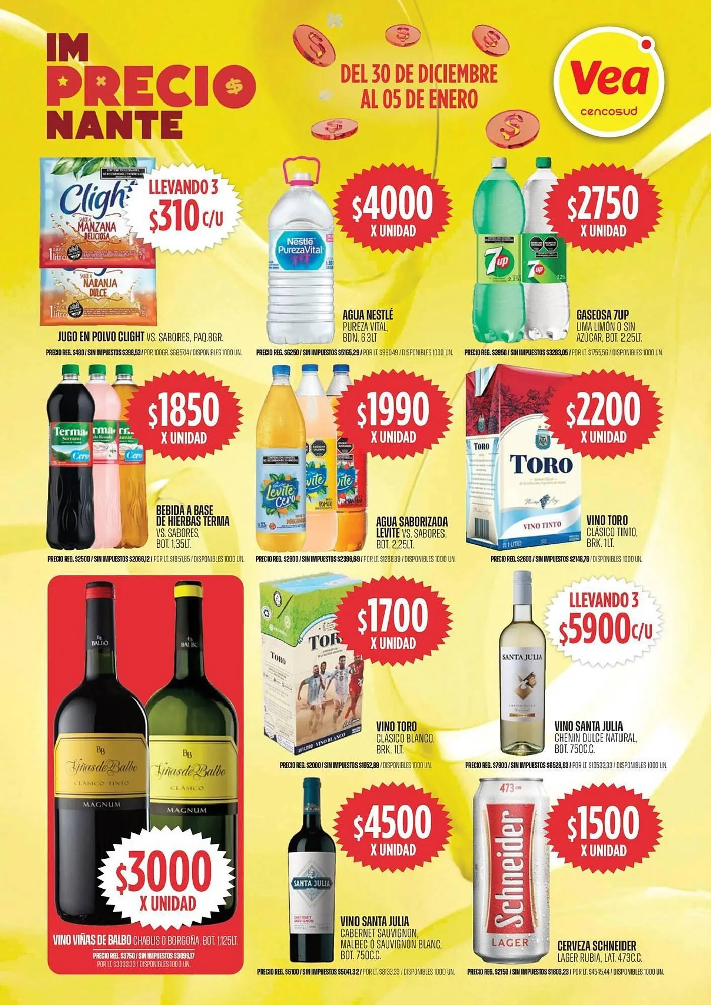 Ofertas de Catálogo Supermercados Vea 30 de diciembre al 5 de enero 2026 - Página 4 del catálogo