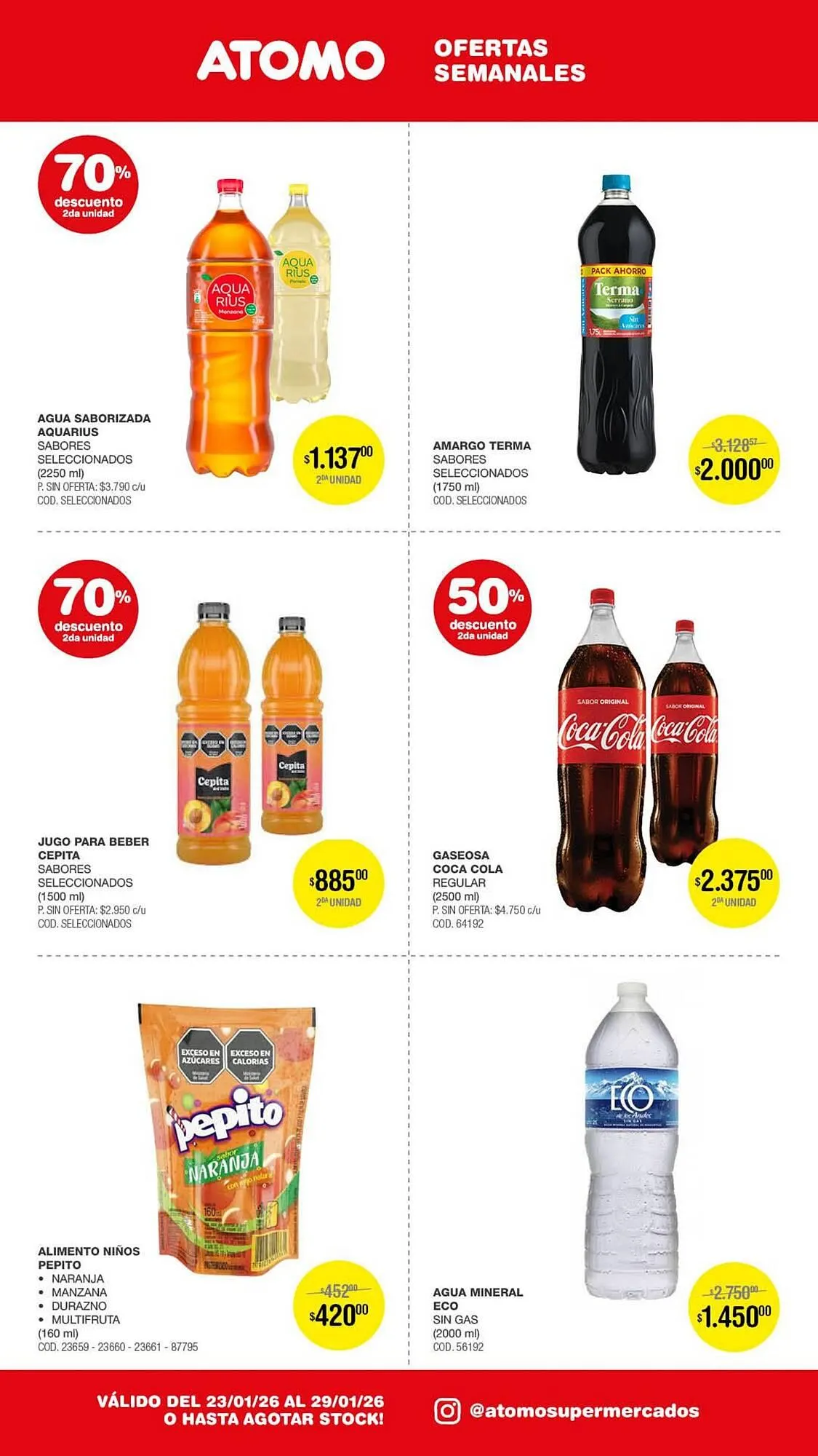 Ofertas de Catálogo Atomo Conviene 23 de enero al 29 de enero 2026 - Página 2 del catálogo