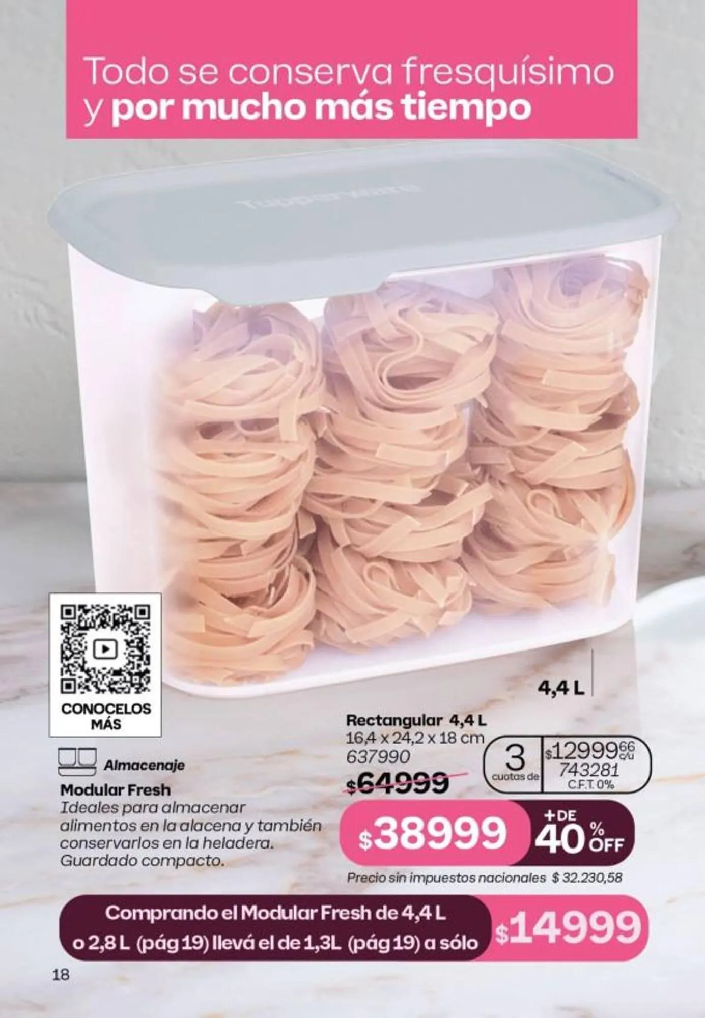 Ofertas de Catálogo Tupperware 10 de mayo al 31 de mayo 2025 - Página 19 del catálogo