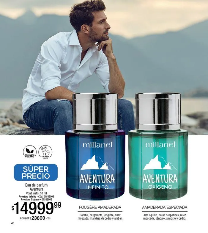 Ofertas de Catálogo Millanel Cosmética C10 26 de agosto al 22 de septiembre 2024 - Página 40 del catálogo
