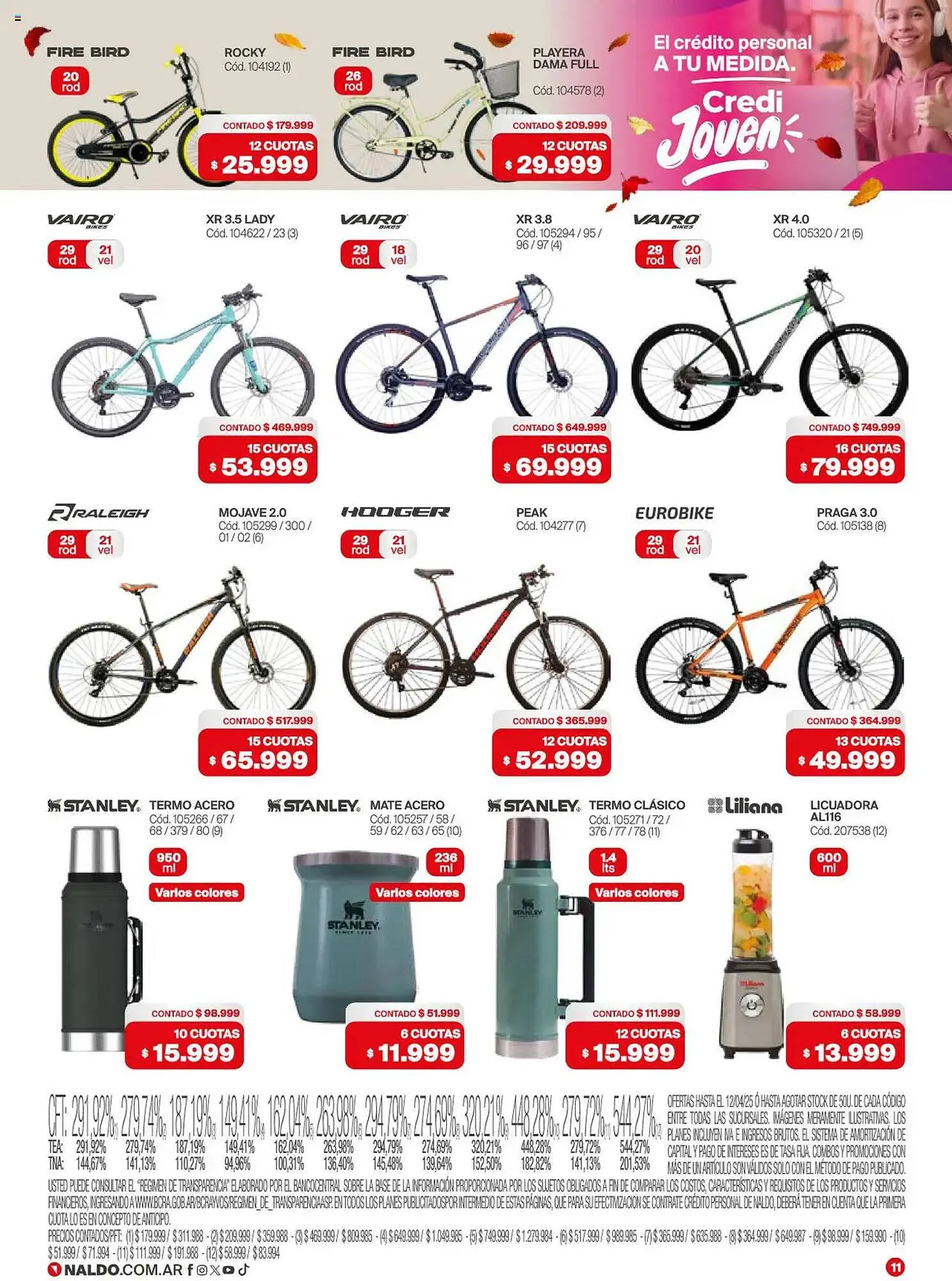 Ofertas de Catálogo Naldo Lombardi 1 de abril al 30 de abril 2025 - Página 11 del catálogo