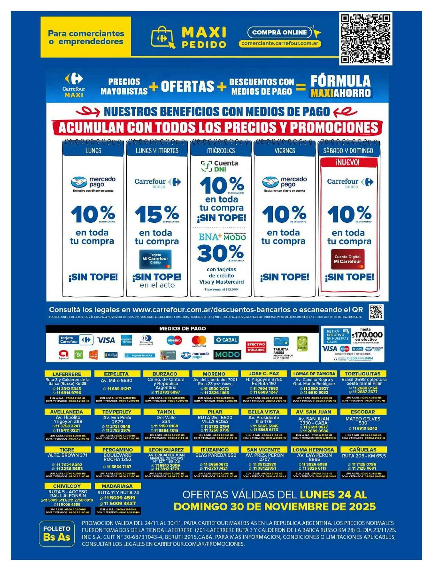 Ofertas de Folleto Carrefour Maxi 24 de noviembre al 30 de noviembre 2025 - Página 30 del catálogo