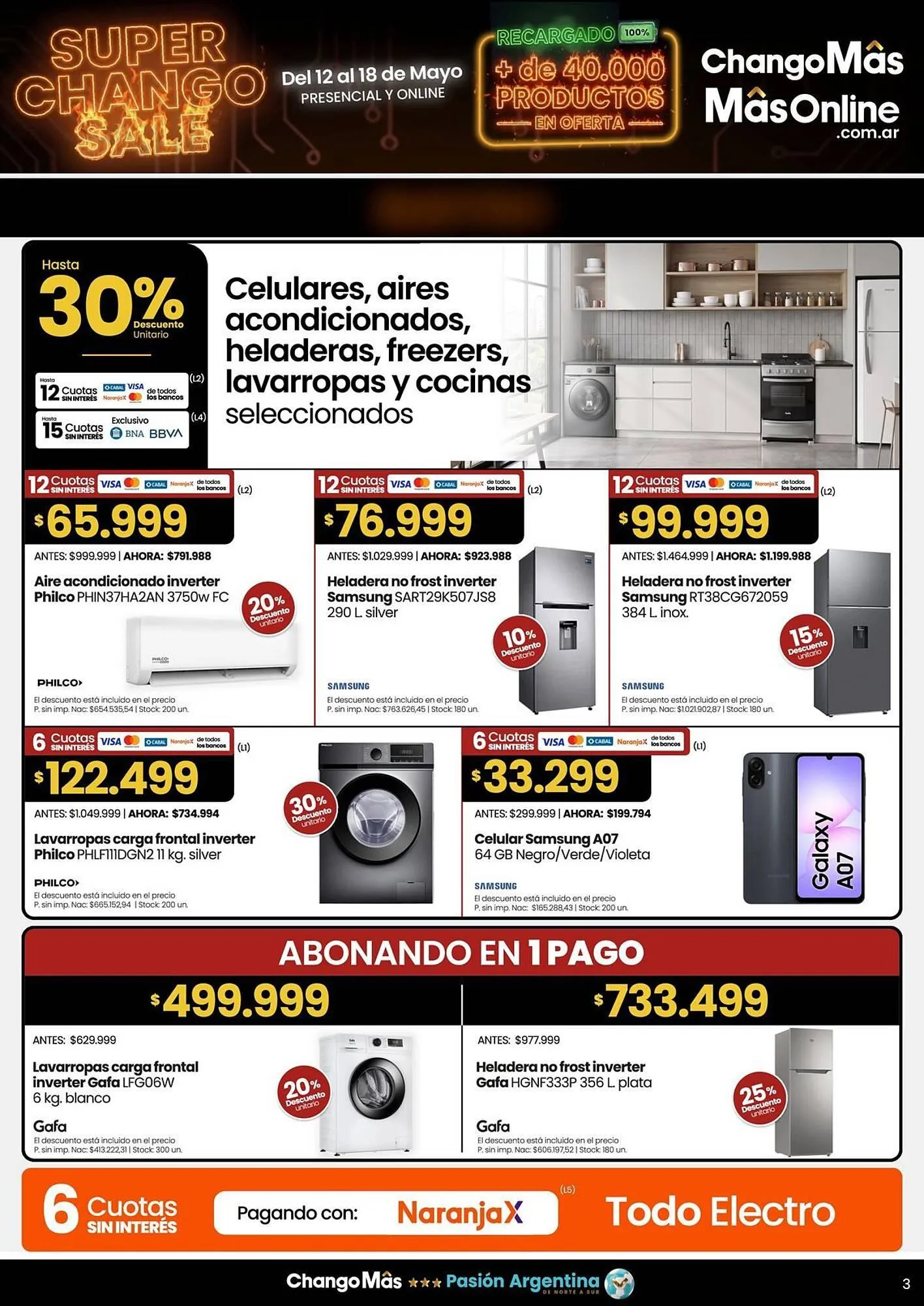 Ofertas de Catálogo Changomas 12 de mayo al 18 de mayo 2026 - Página 3 del catálogo