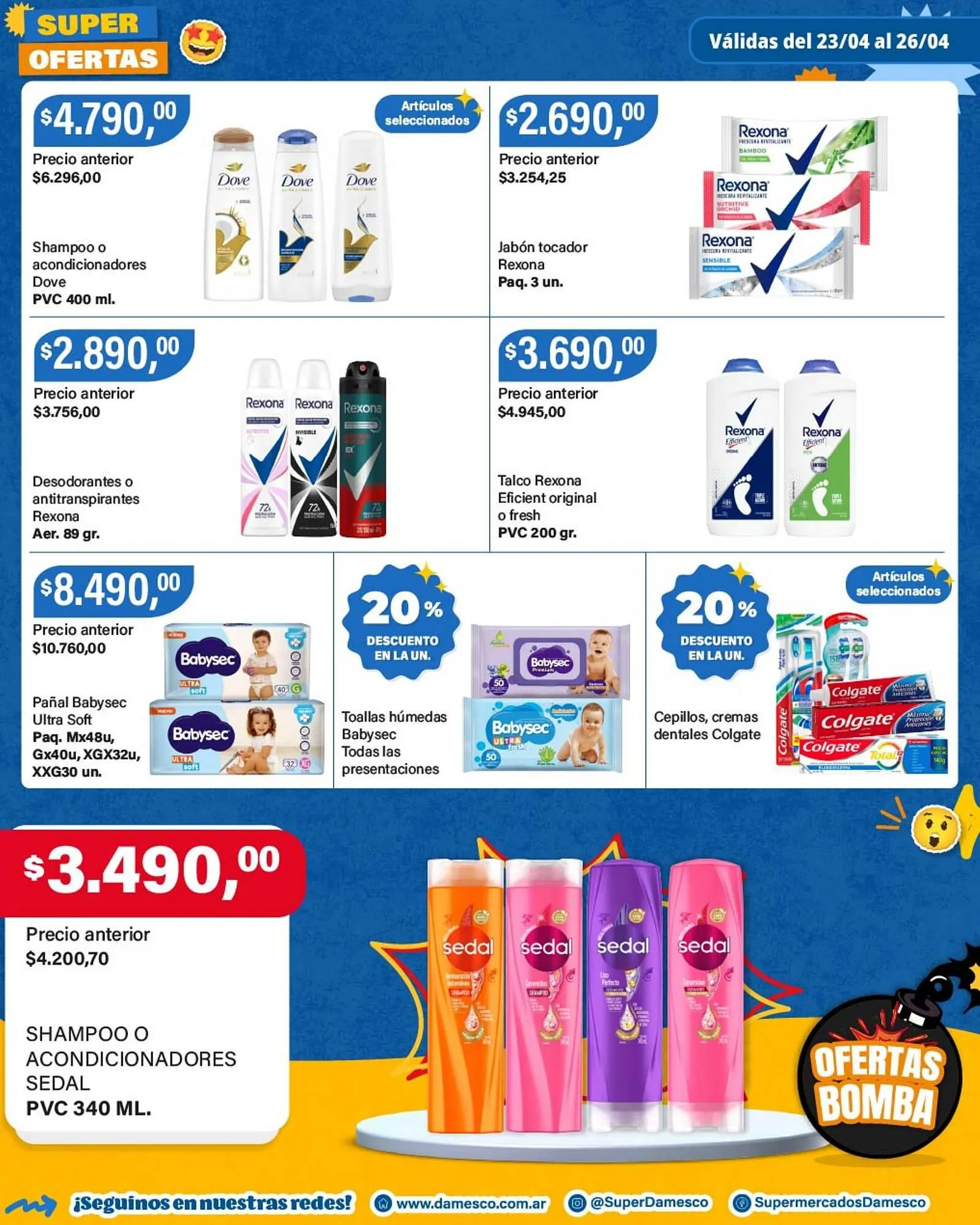 Ofertas de Catálogo Supermercados Damesco 23 de abril al 26 de abril 2026 - Página 7 del catálogo