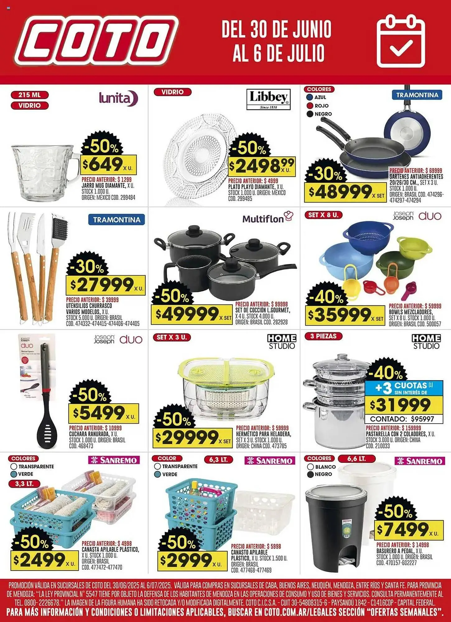 Ofertas de Catálogo Coto 30 de junio al 7 de julio 2025 - Página 1 del catálogo