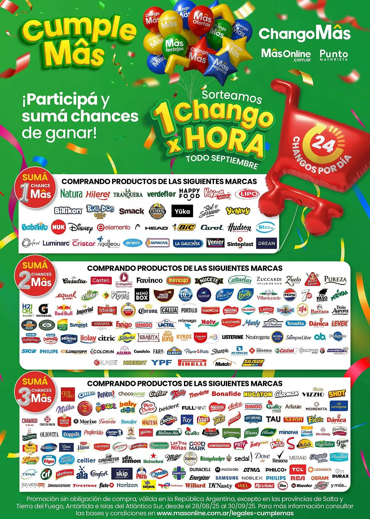 Ofertas de Catálogo Changomas 4 de septiembre al 10 de septiembre 2025 - Página 17 del catálogo