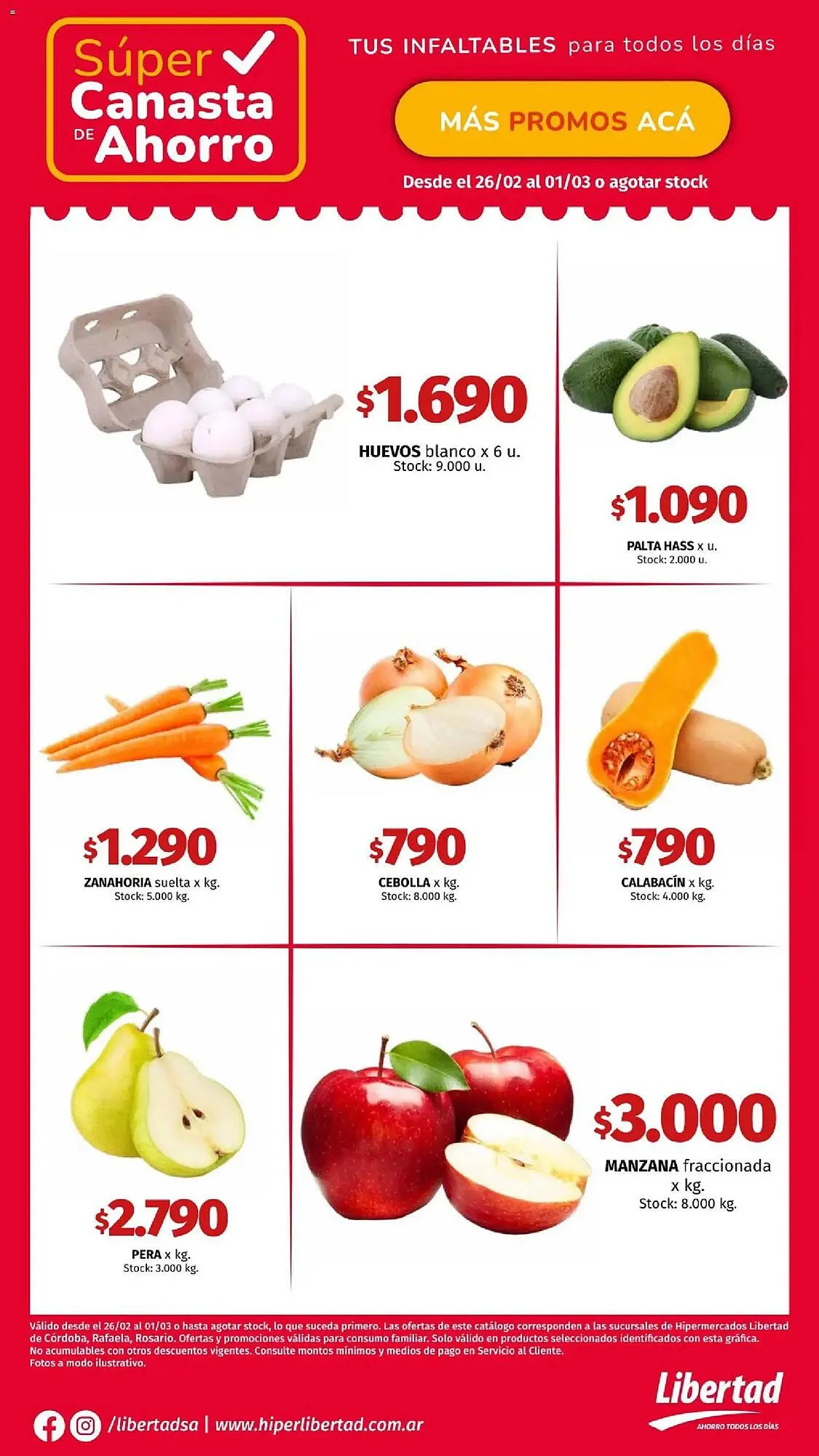 Ofertas de Catálogo Hipermercado Libertad 26 de febrero al 5 de marzo 2026 - Página 3 del catálogo