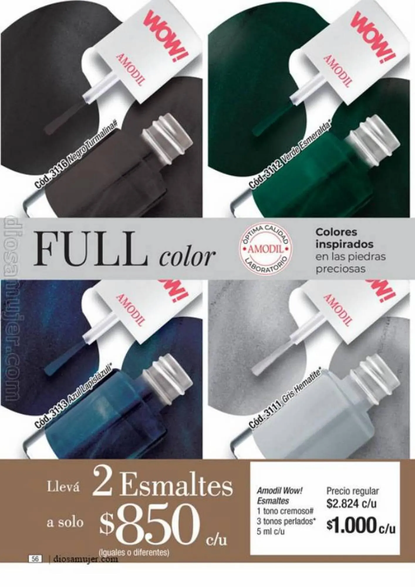 Ofertas de Catálogo Amodil 6 de septiembre al 10 de octubre 2023 - Página 56 del catálogo