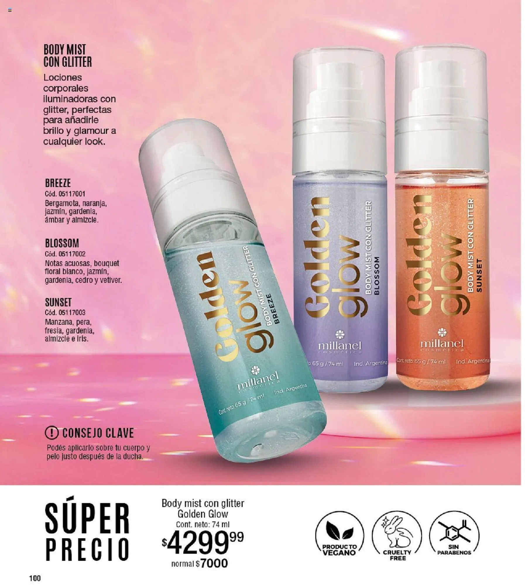 Ofertas de Catálogo Millanel Cosmética 11 de marzo al 7 de abril 2024 - Página 100 del catálogo