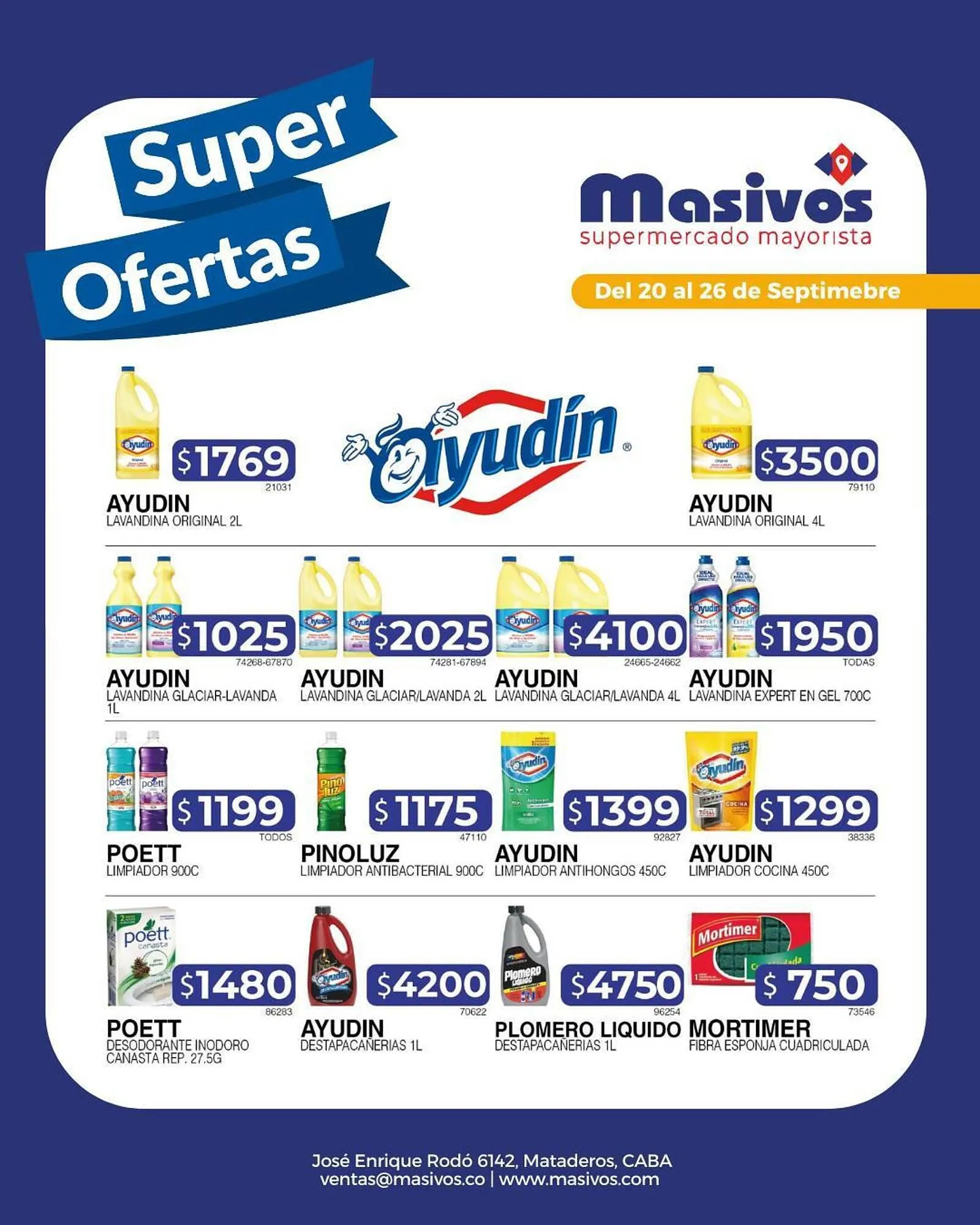 Catálogo Masivos - 1