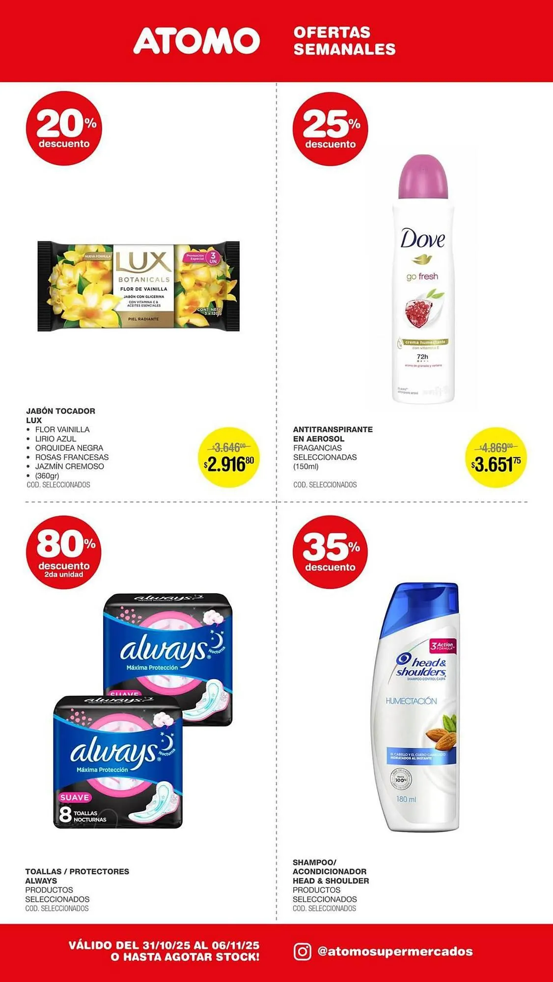 Ofertas de Catálogo Atomo Conviene 31 de octubre al 6 de noviembre 2025 - Página 6 del catálogo