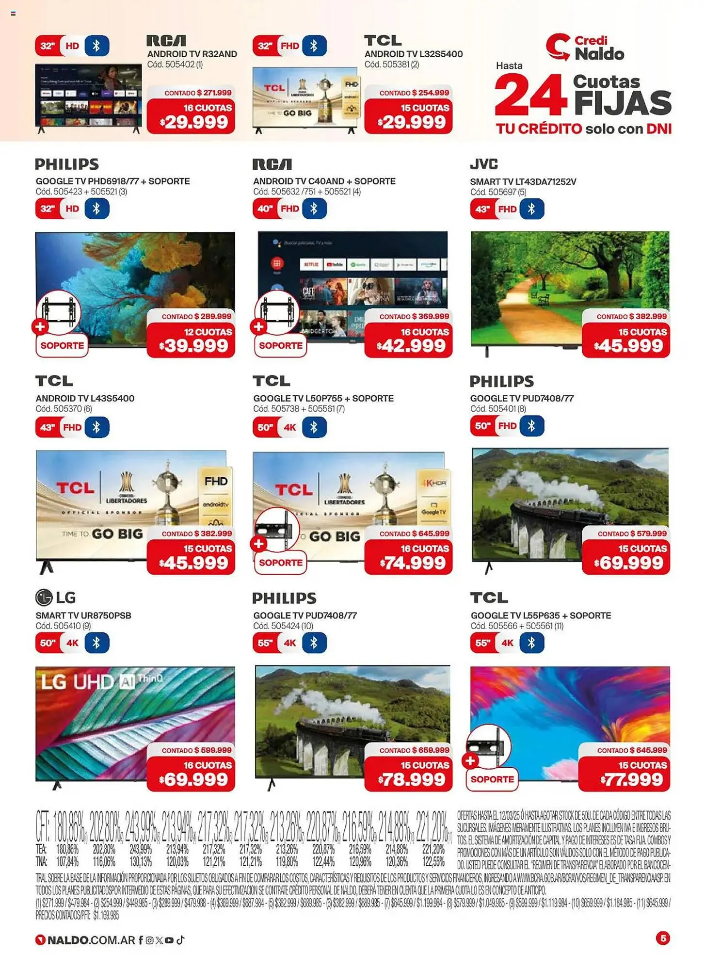 Ofertas de Catálogo Naldo Lombardi 1 de marzo al 31 de marzo 2025 - Página 5 del catálogo