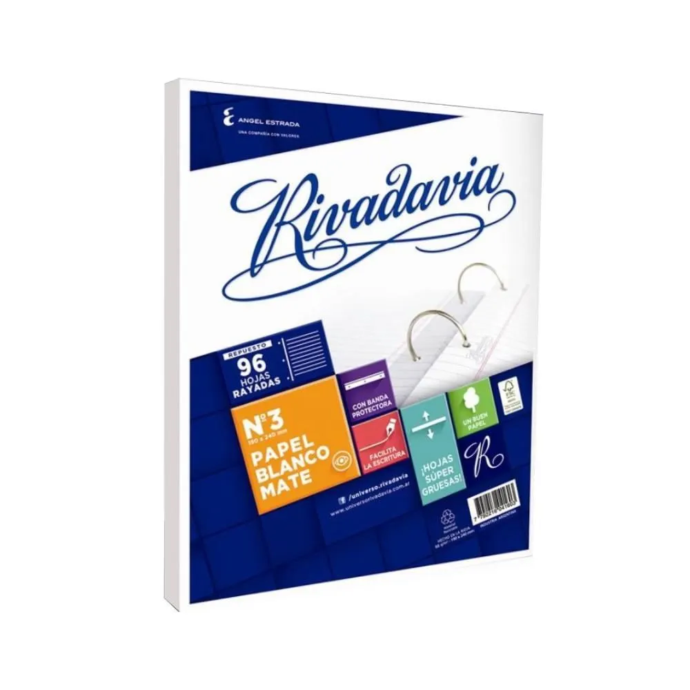 FSC MIXED RP. RIVADAVIA N�3 96H CU