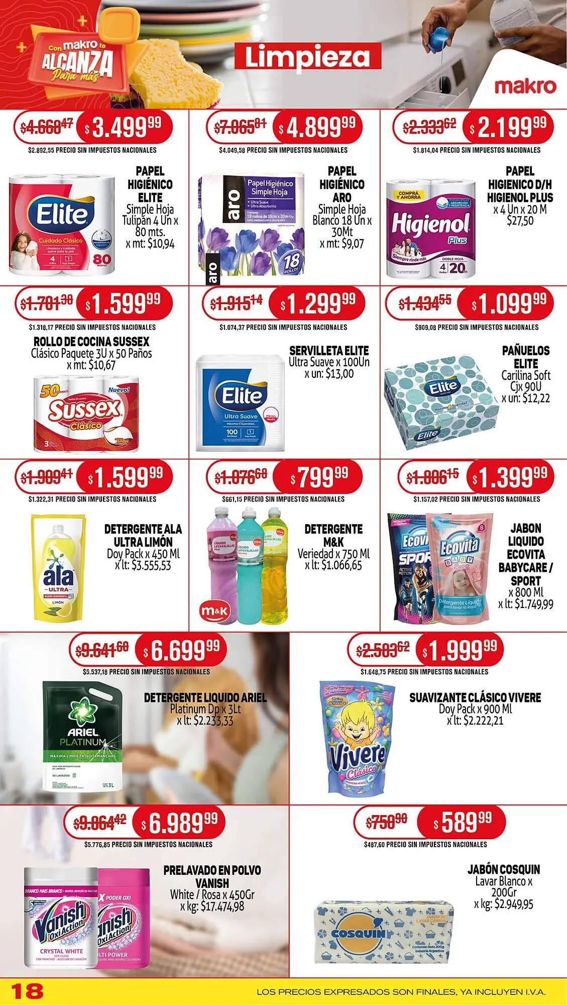 Ofertas de Catálogo Makro 14 de agosto al 20 de agosto 2025 - Página 18 del catálogo