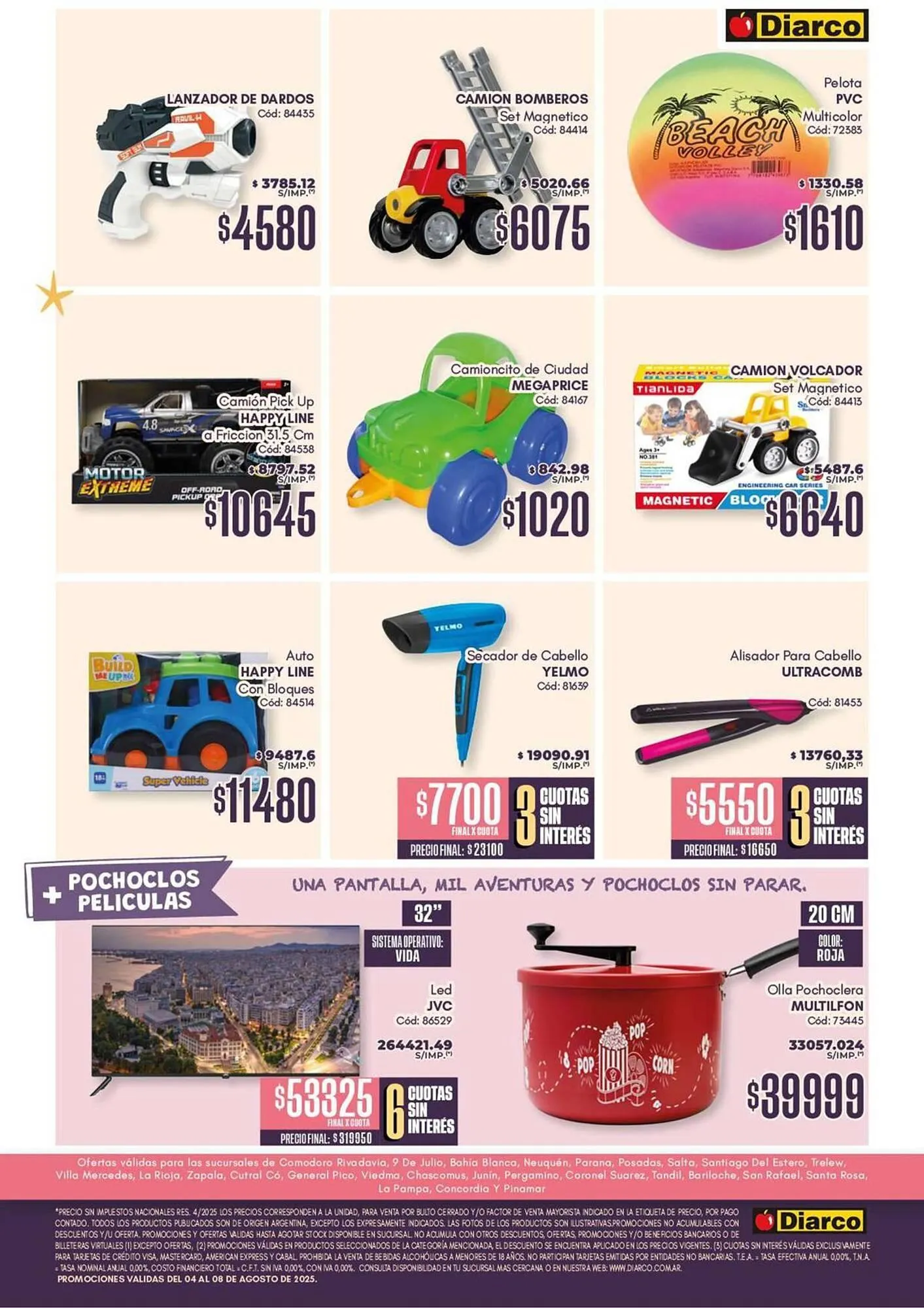 Ofertas de Catálogo Diarco 4 de agosto al 8 de agosto 2025 - Página 4 del catálogo