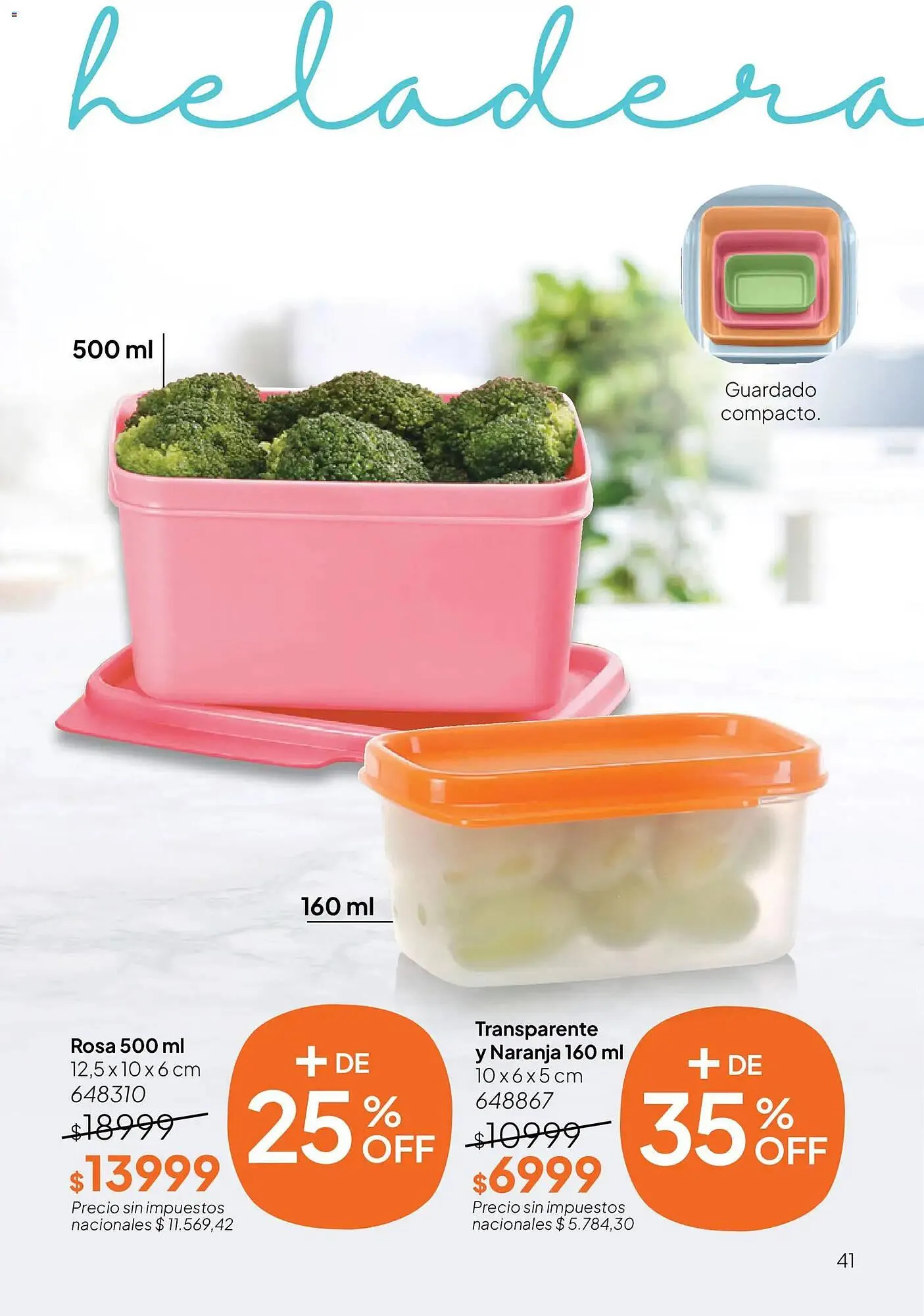 Ofertas de Folleto Tupperware 28 de abril al 31 de mayo 2026 - Página 42 del catálogo