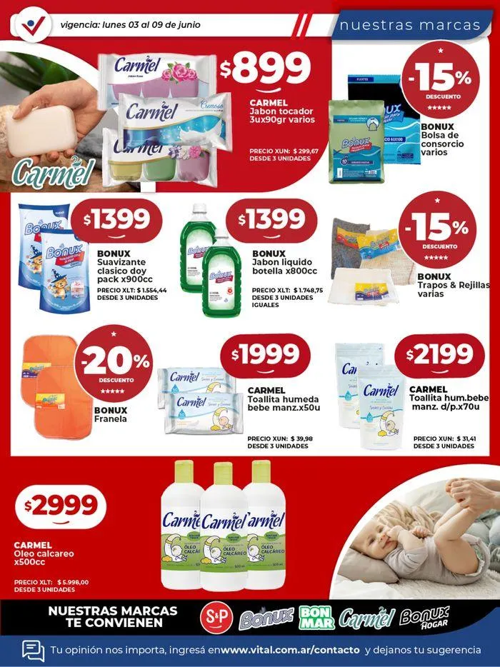 Ofertas de ¡¡Ahorrá y Disfrutá!! 4 de junio al 9 de junio 2024 - Página 25 del catálogo