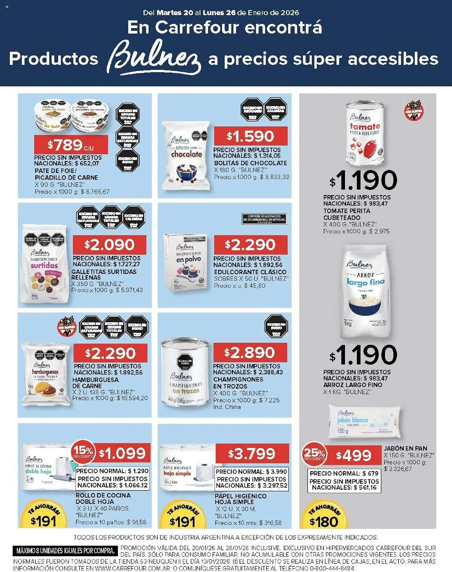 Ofertas de Catálogo Carrefour 20 de enero al 26 de enero 2026 - Página 19 del catálogo