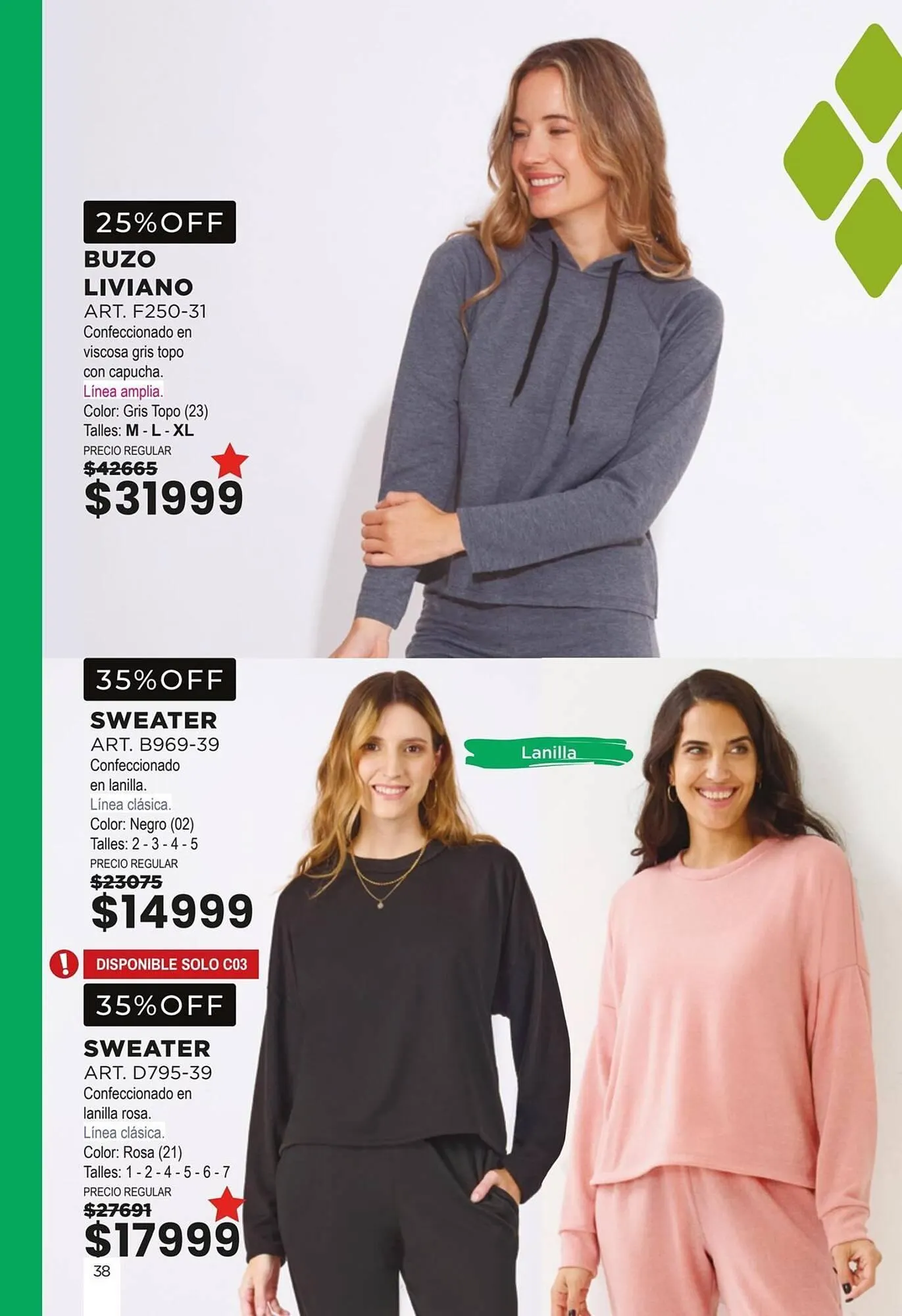 Ofertas de Catálogo Juana Bonita 25 de marzo al 31 de marzo 2025 - Página 38 del catálogo