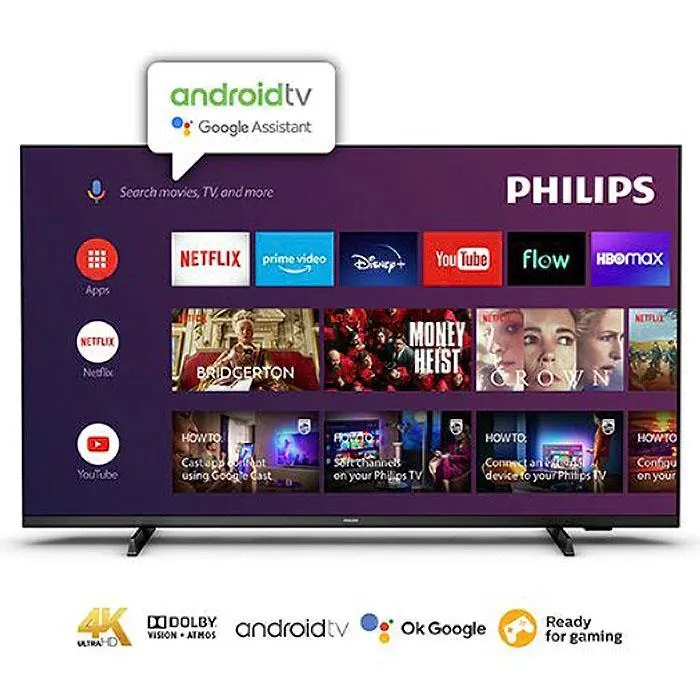 Smart Tv Philips 50" 50PUD7406 Android Tv